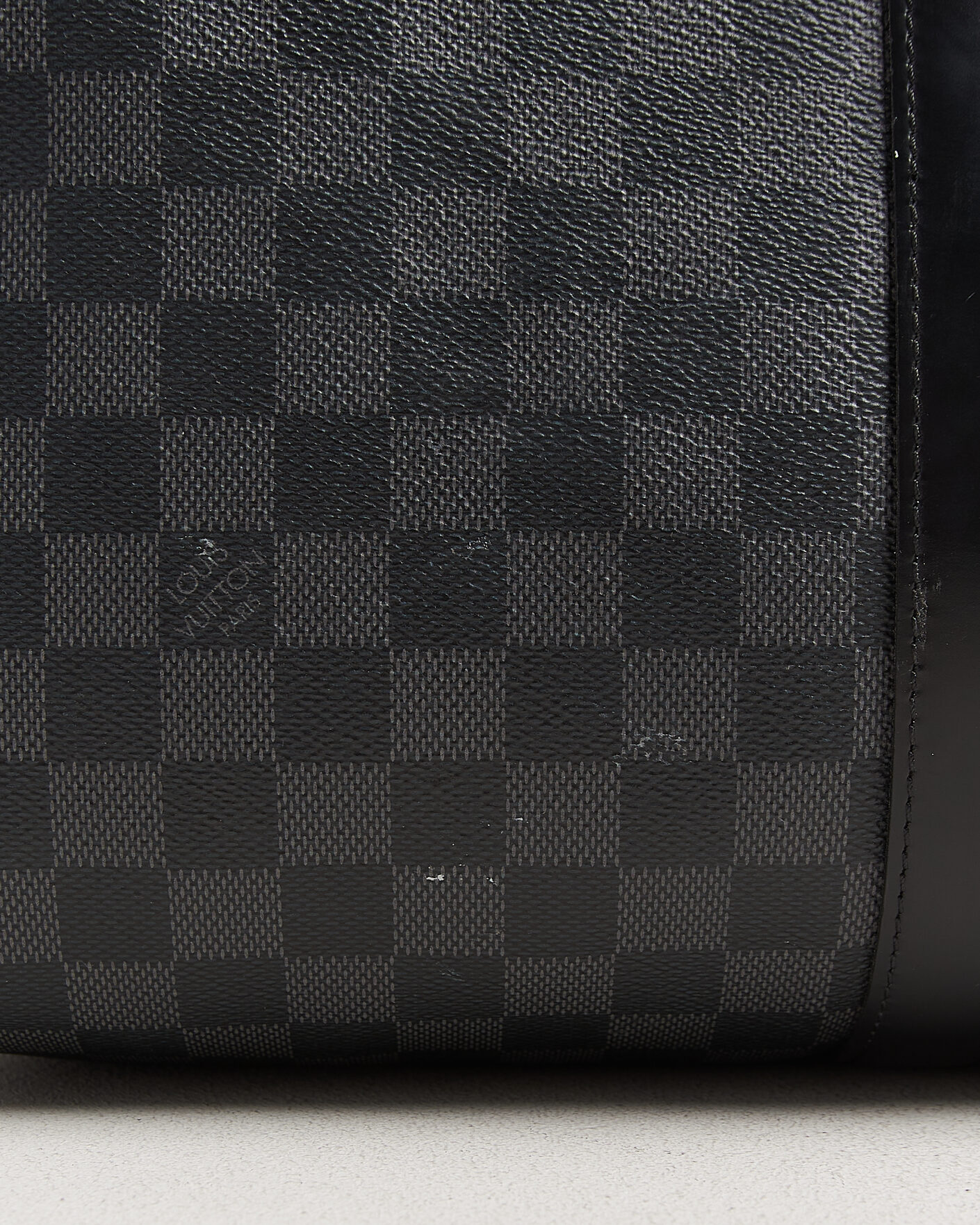 Mies | Pre-Owned & Vintage Bags | Louis Vuitton Pre-Owned | Keepall Bandouliére 45 Damier Graphite