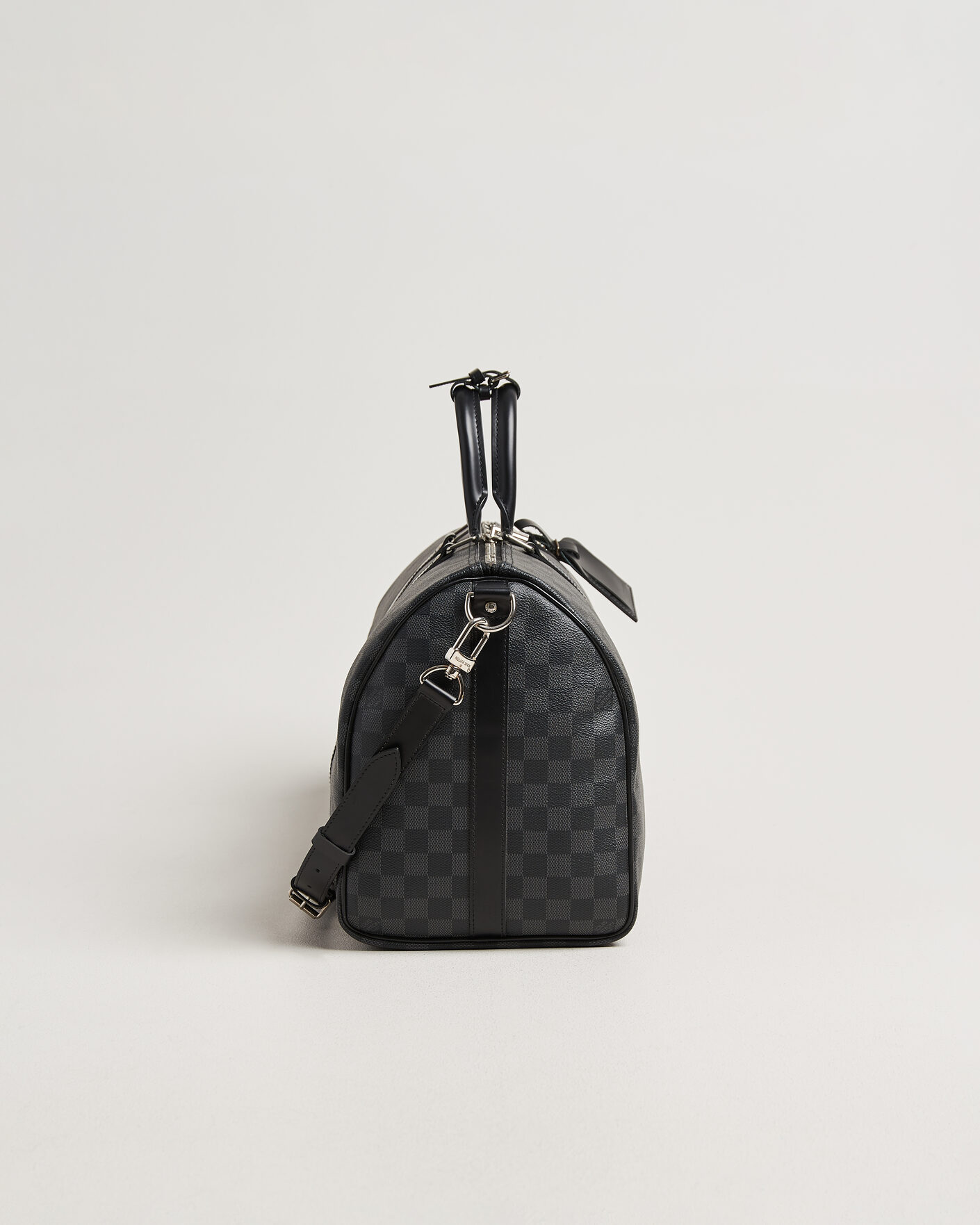 Mies | Pre-Owned & Vintage Bags | Louis Vuitton Pre-Owned | Keepall Bandouliére 45 Damier Graphite