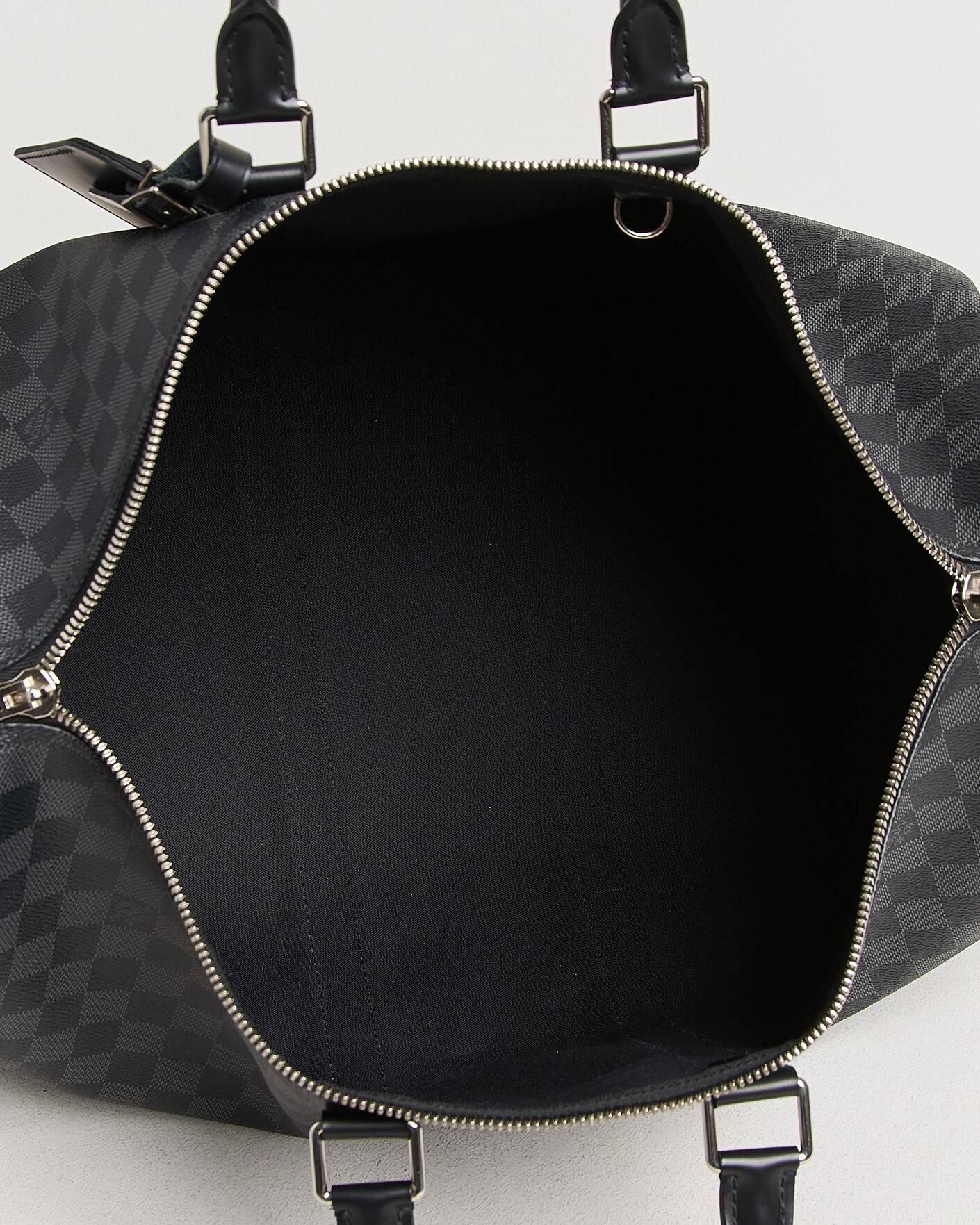 Mies | Pre-Owned & Vintage Bags | Louis Vuitton Pre-Owned | Keepall Bandouliére 45 Damier Graphite