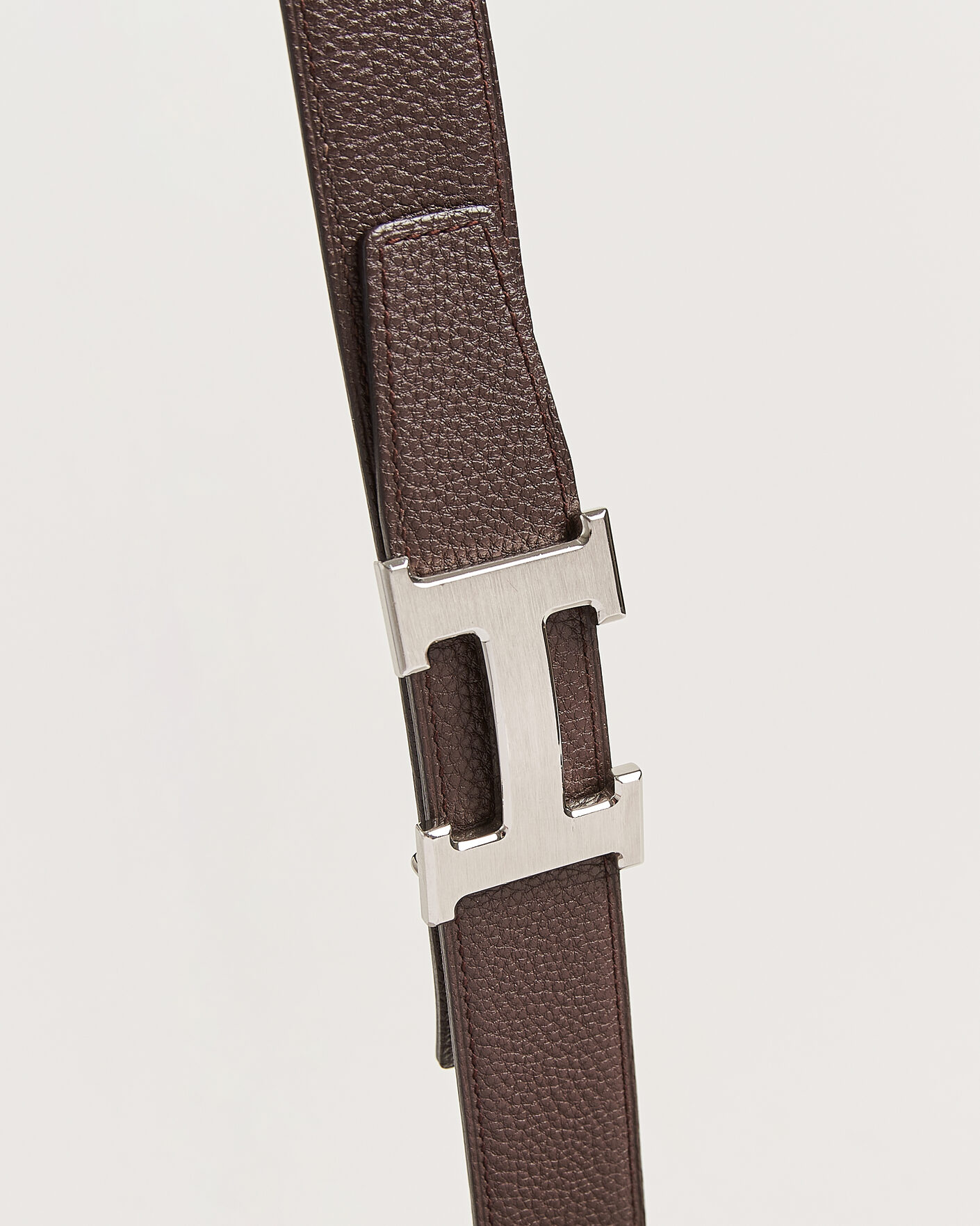 Mies | Pre-Owned & Vintage Bags | Hermès Pre-Owned | Constance Reversible Belt 90 Brown/Black
