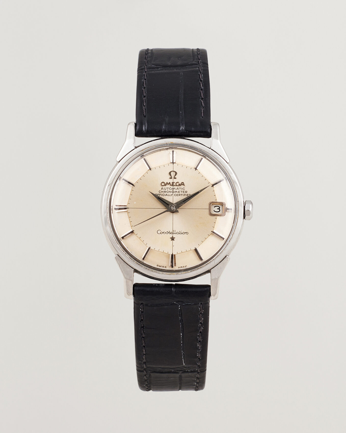 Mies | Pre-Owned & Vintage Watches | Omega Pre-Owned | Constellation Pie Pan