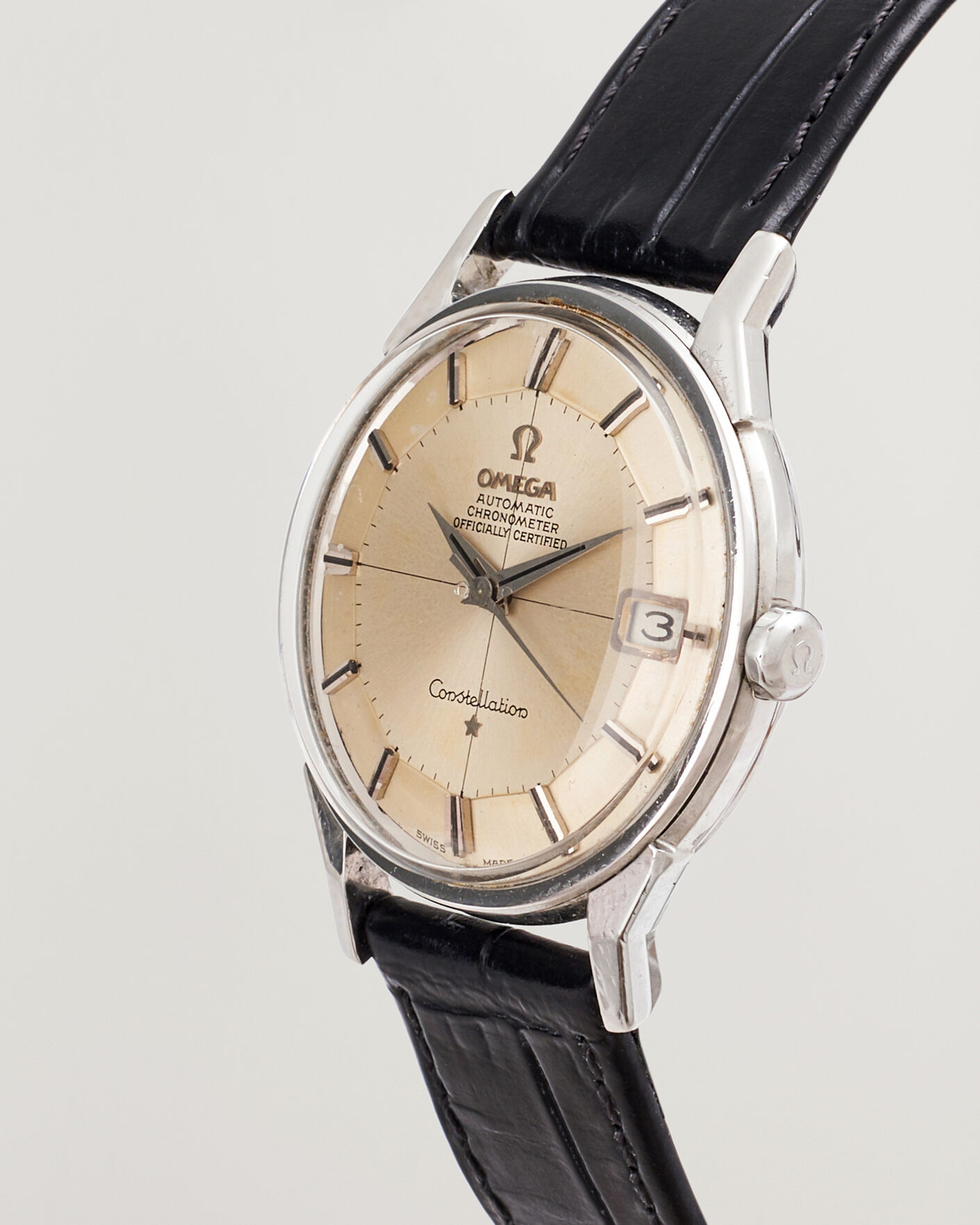 Mies | Pre-Owned & Vintage Watches | Omega Pre-Owned | Constellation Pie Pan