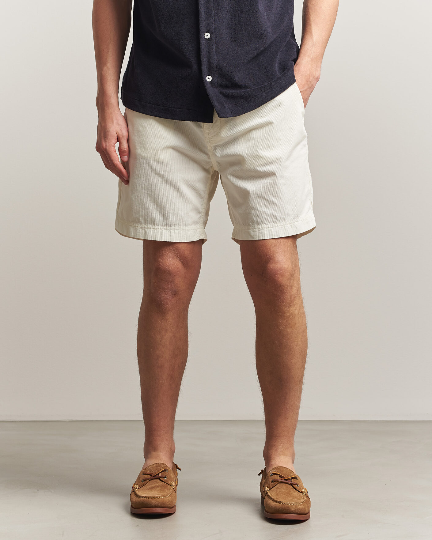 Mies | Shortsit | Morris | Fenix Summer Cord Shorts Off White