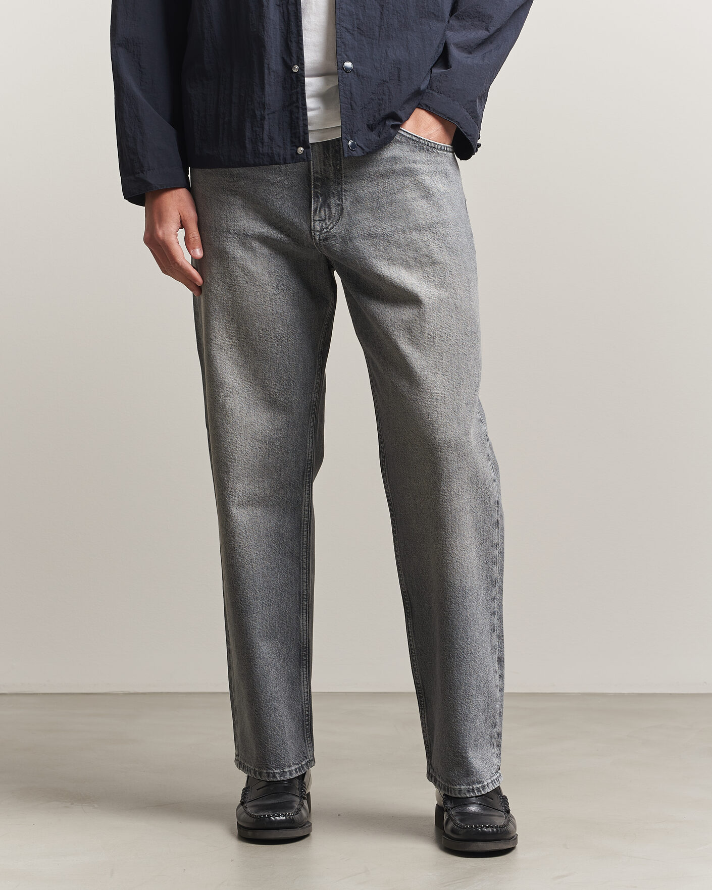 Mies | Kauluspaidat | NN07 | Otis Relaxed Fit Jeans Washed Grey