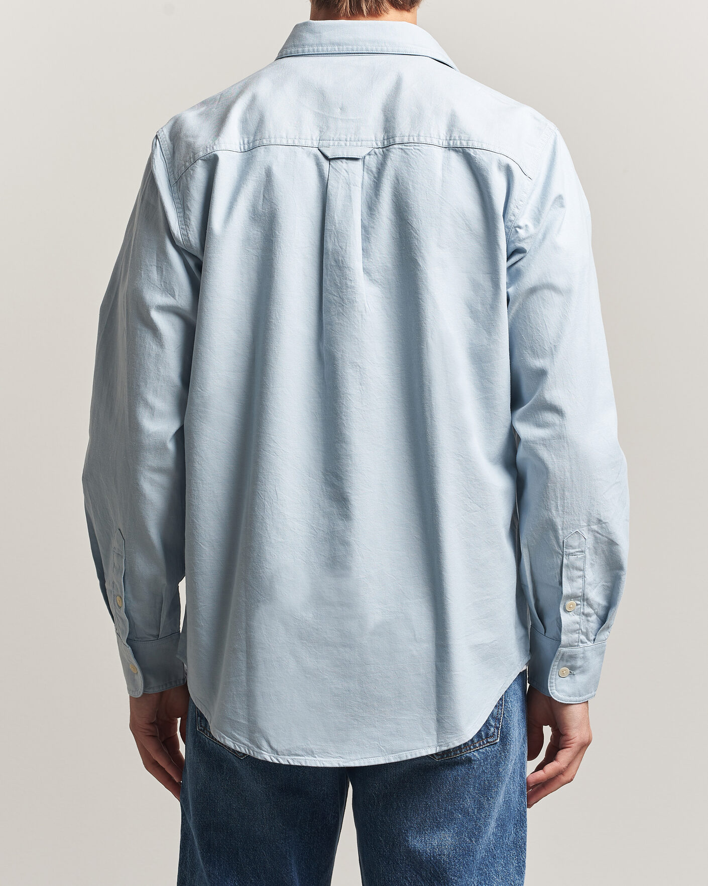 Mies | Kauluspaidat | NN07 | Colby Twill Overshirt Sky Mist