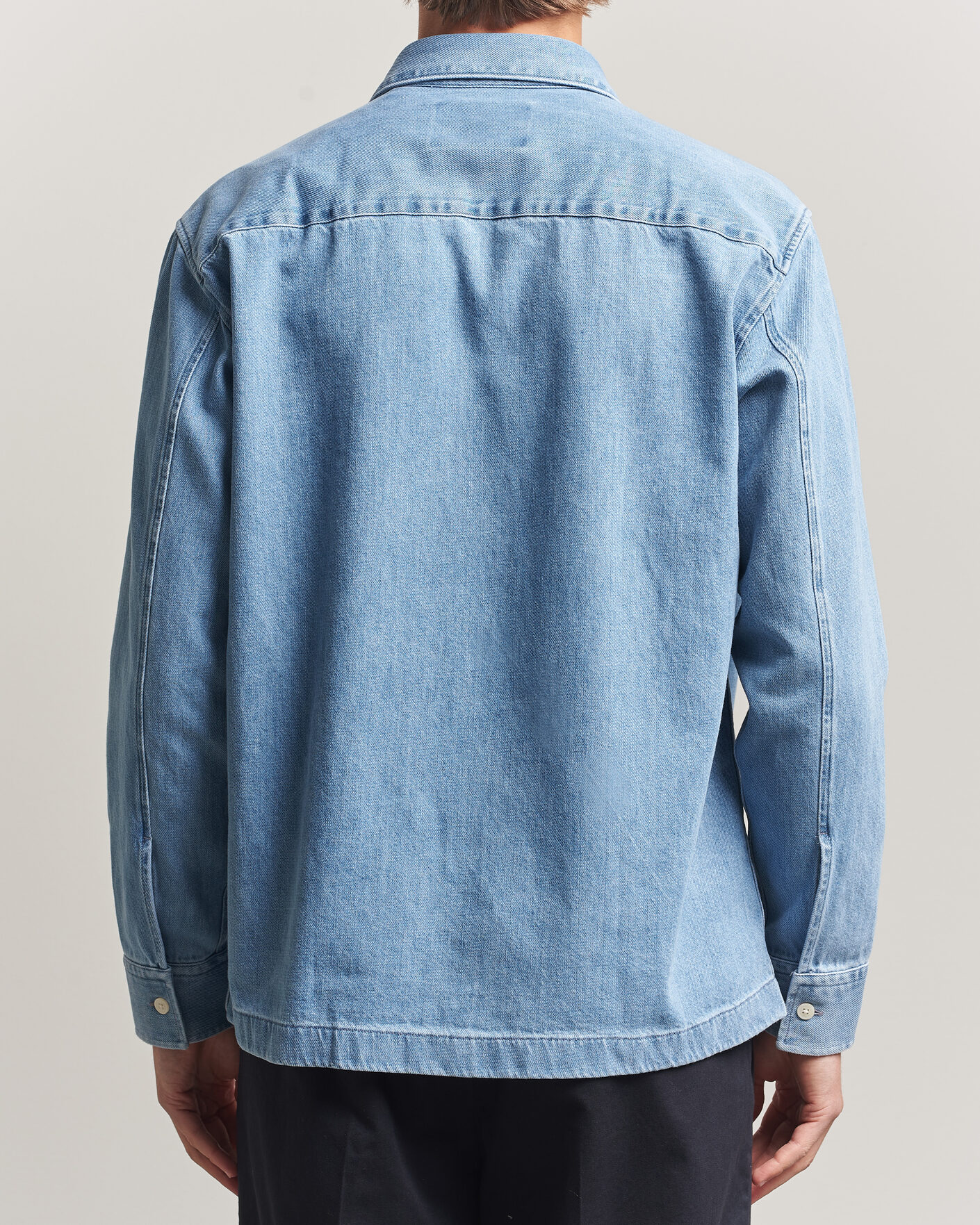Mies | Kauluspaidat | NN07 | Freddy Denim Overshirt Light Blue