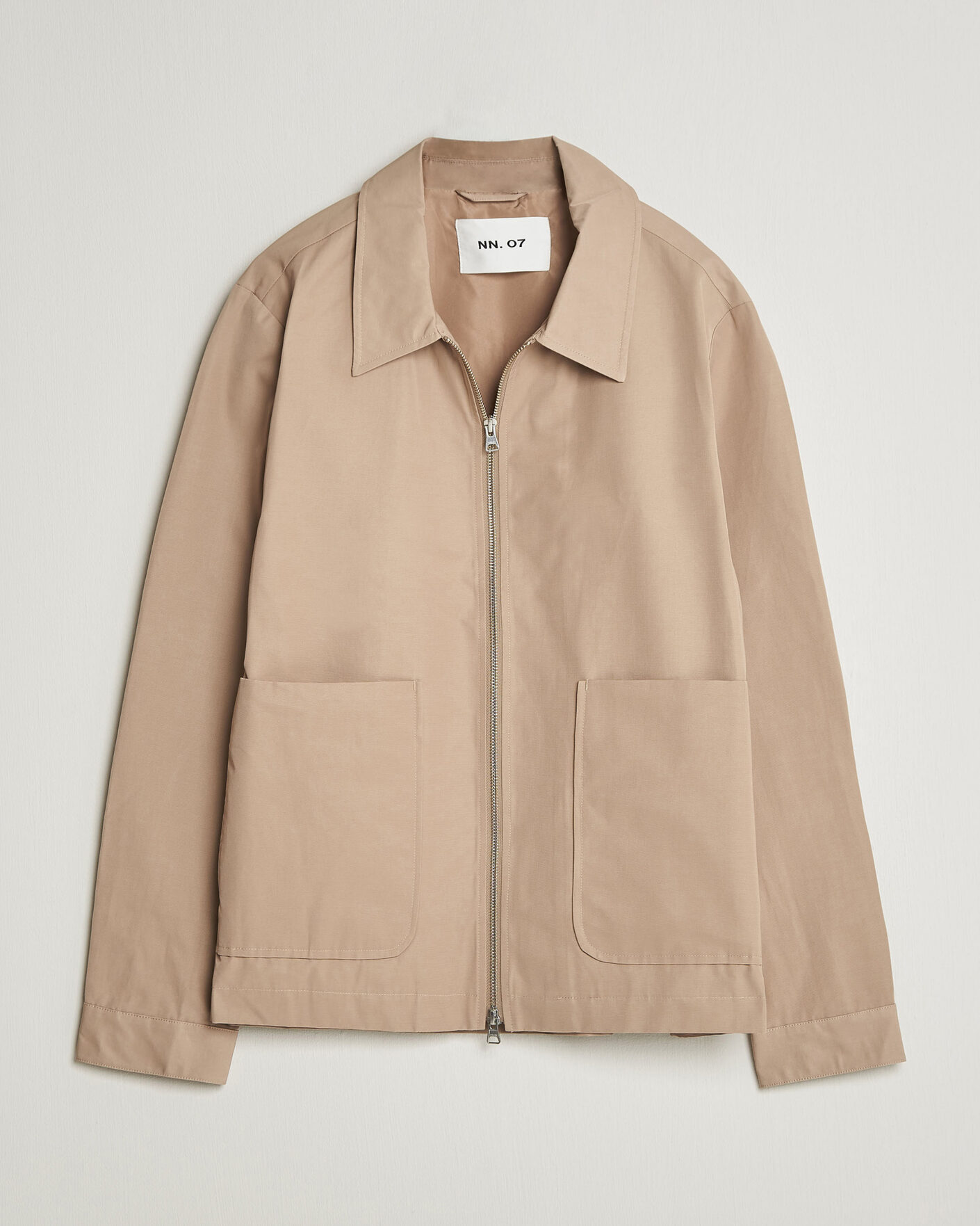 Mies | Takit | NN07 | Gael Cotton Twill Jacket Desert Khaki
