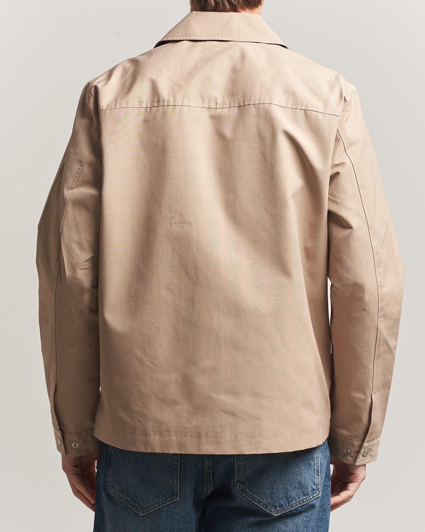 Mies | Takit | NN07 | Gael Cotton Twill Jacket Desert Khaki