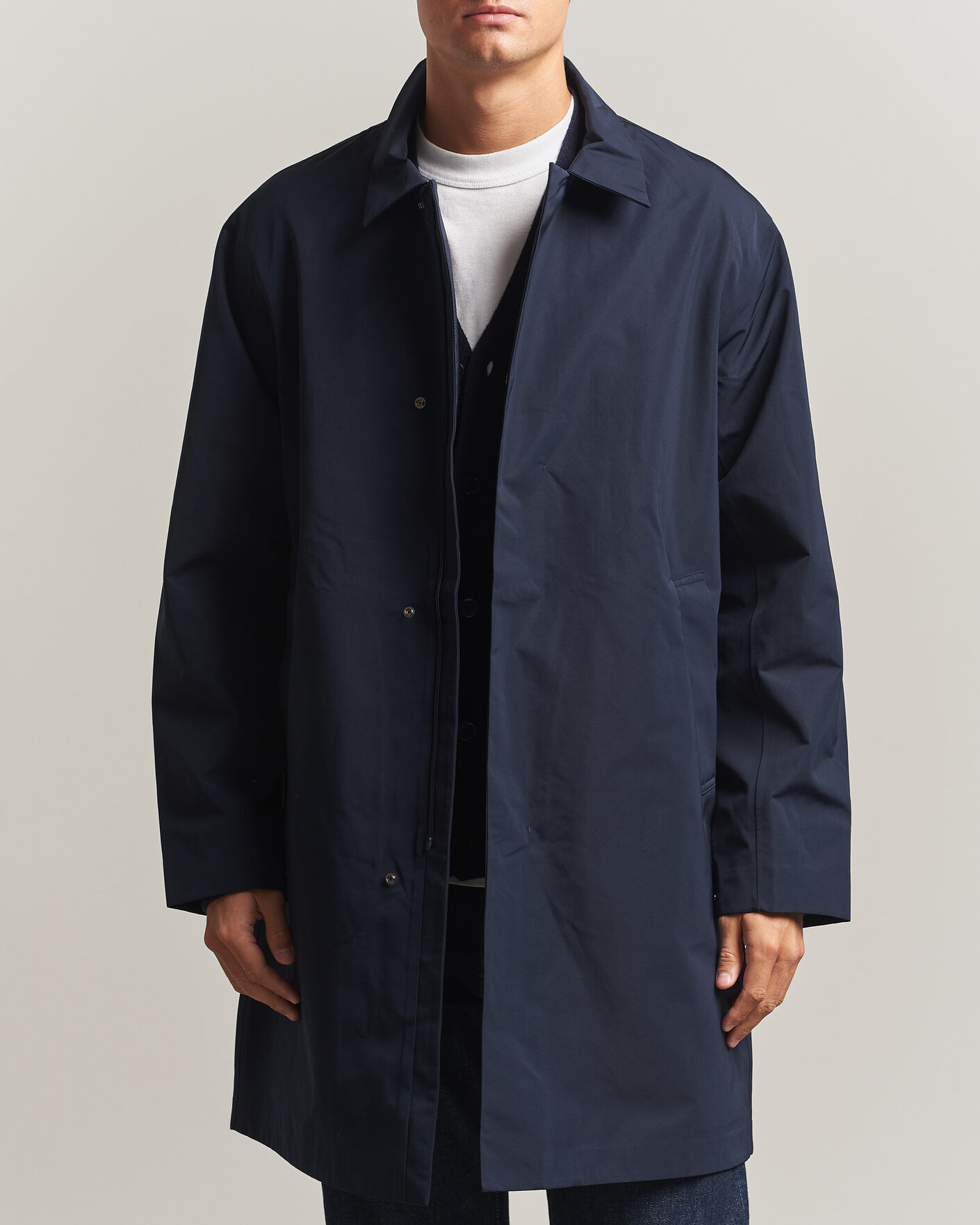 Mies | Takit | NN07 | Steve Technical Coat Deep Navy