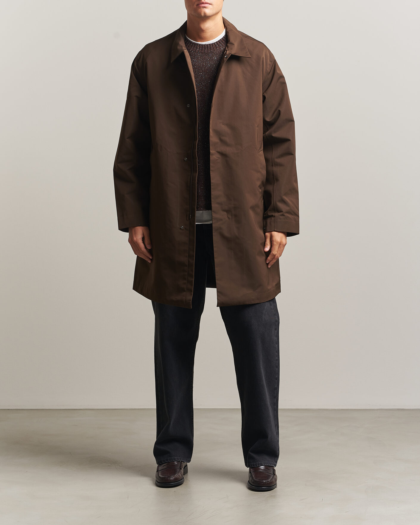 Mies | Takit | NN07 | Steve Technical Coat Demitasse Brown