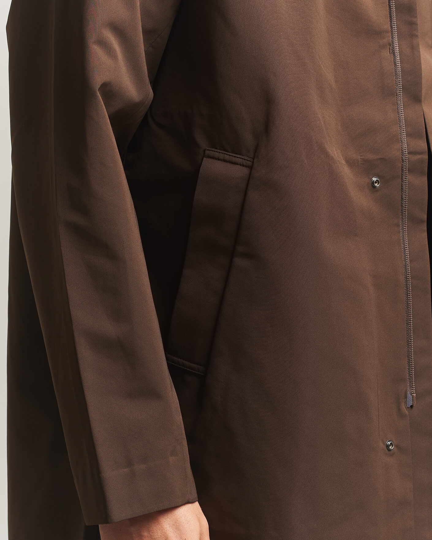 Mies | Takit | NN07 | Steve Technical Coat Demitasse Brown