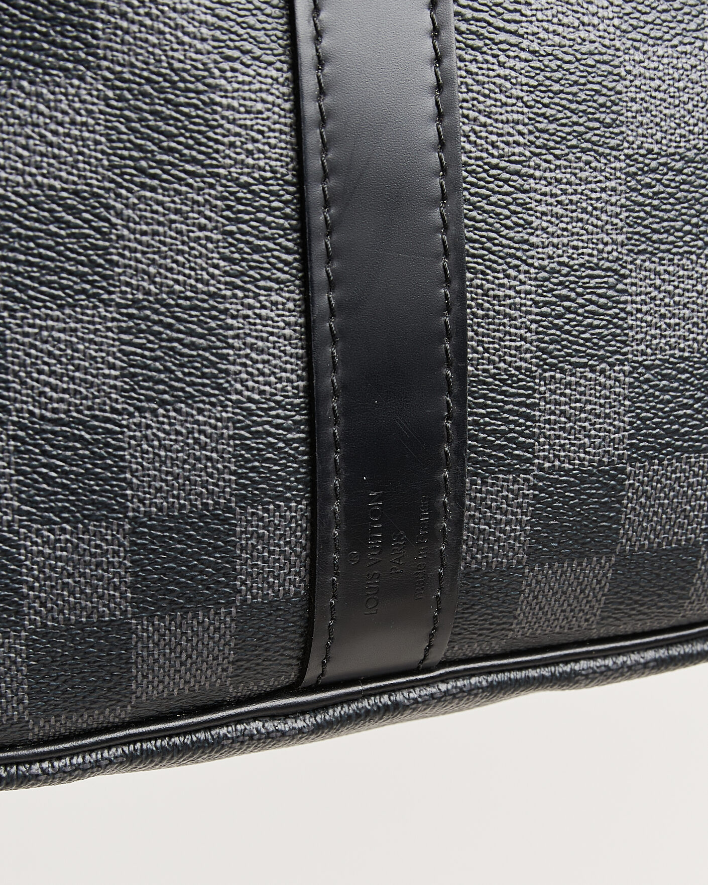 Mies | Pre-Owned & Vintage Bags | Louis Vuitton Pre-Owned | Keepall 45 Bandouliére Damier Graphite