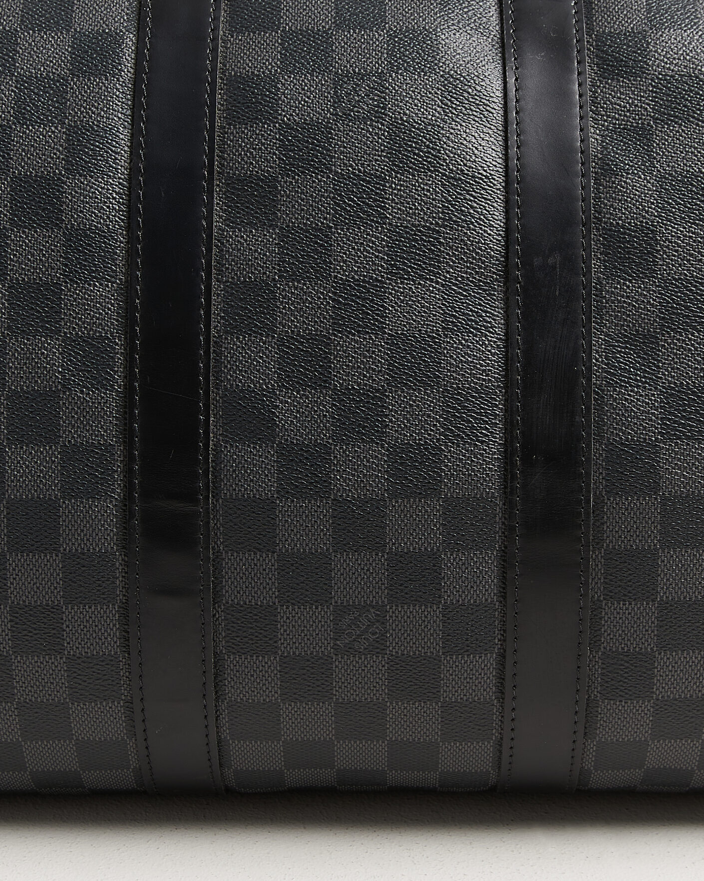Mies | Pre-Owned & Vintage Bags | Louis Vuitton Pre-Owned | Keepall 45 Bandouliére Damier Graphite