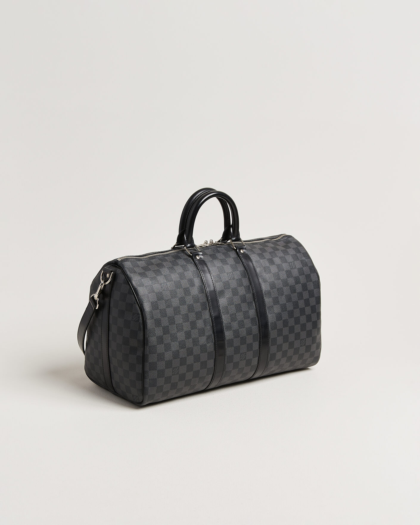 Mies | Pre-Owned & Vintage Bags | Louis Vuitton Pre-Owned | Keepall 45 Bandouliére Damier Graphite
