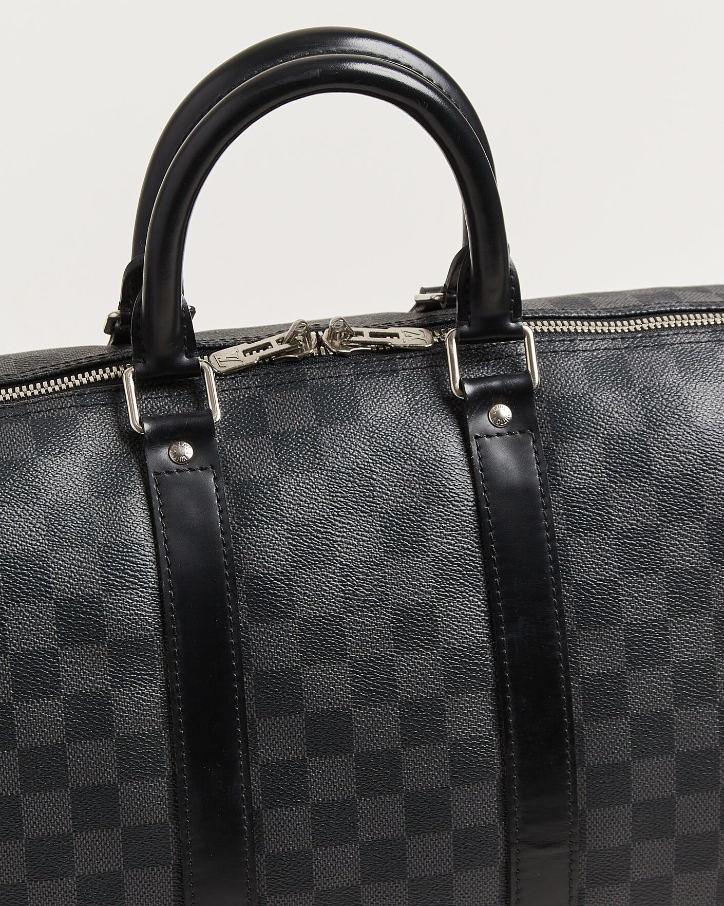 Mies | Pre-Owned & Vintage Bags | Louis Vuitton Pre-Owned | Keepall 45 Bandouliére Damier Graphite