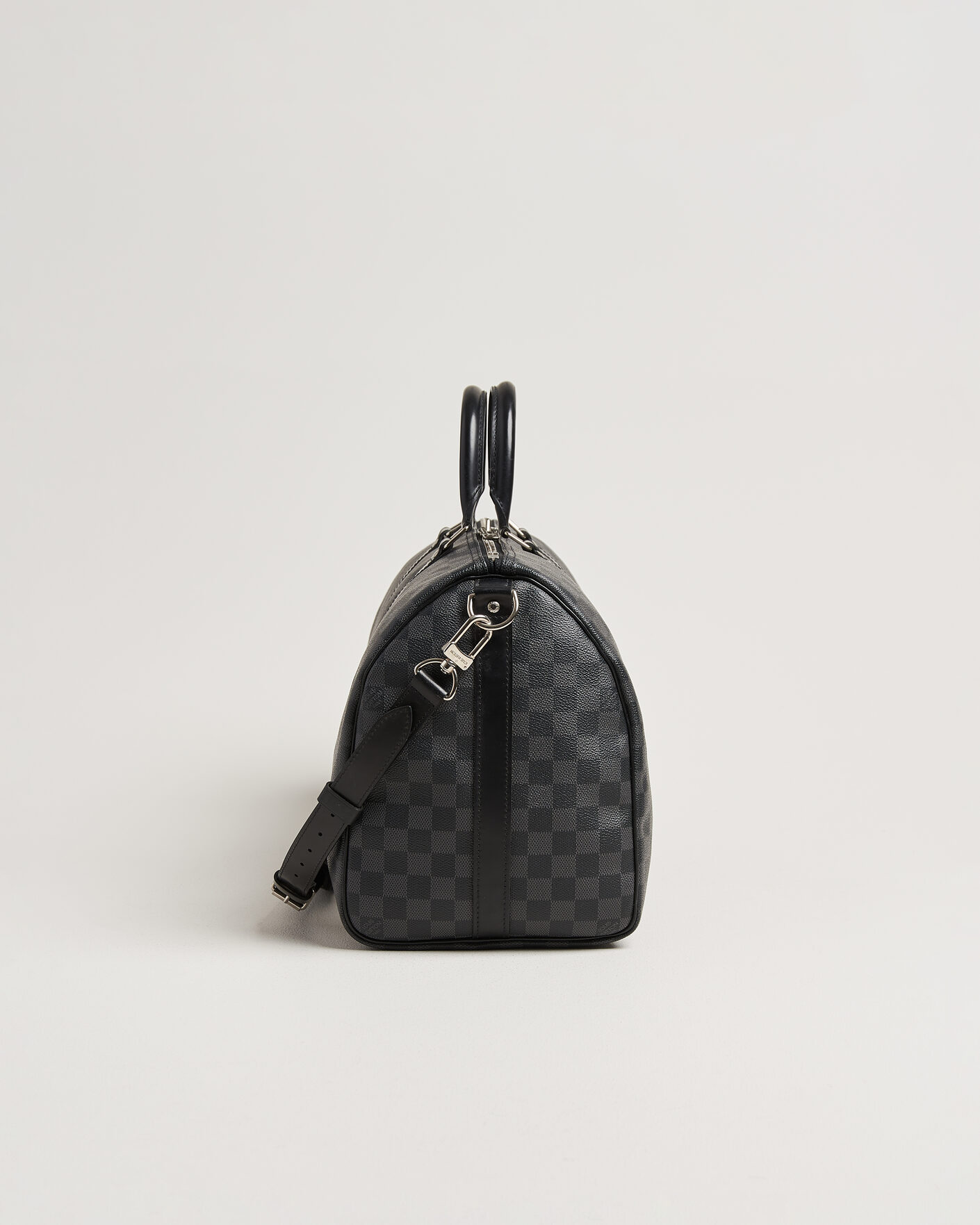 Mies | Pre-Owned & Vintage Bags | Louis Vuitton Pre-Owned | Keepall 45 Bandouliére Damier Graphite