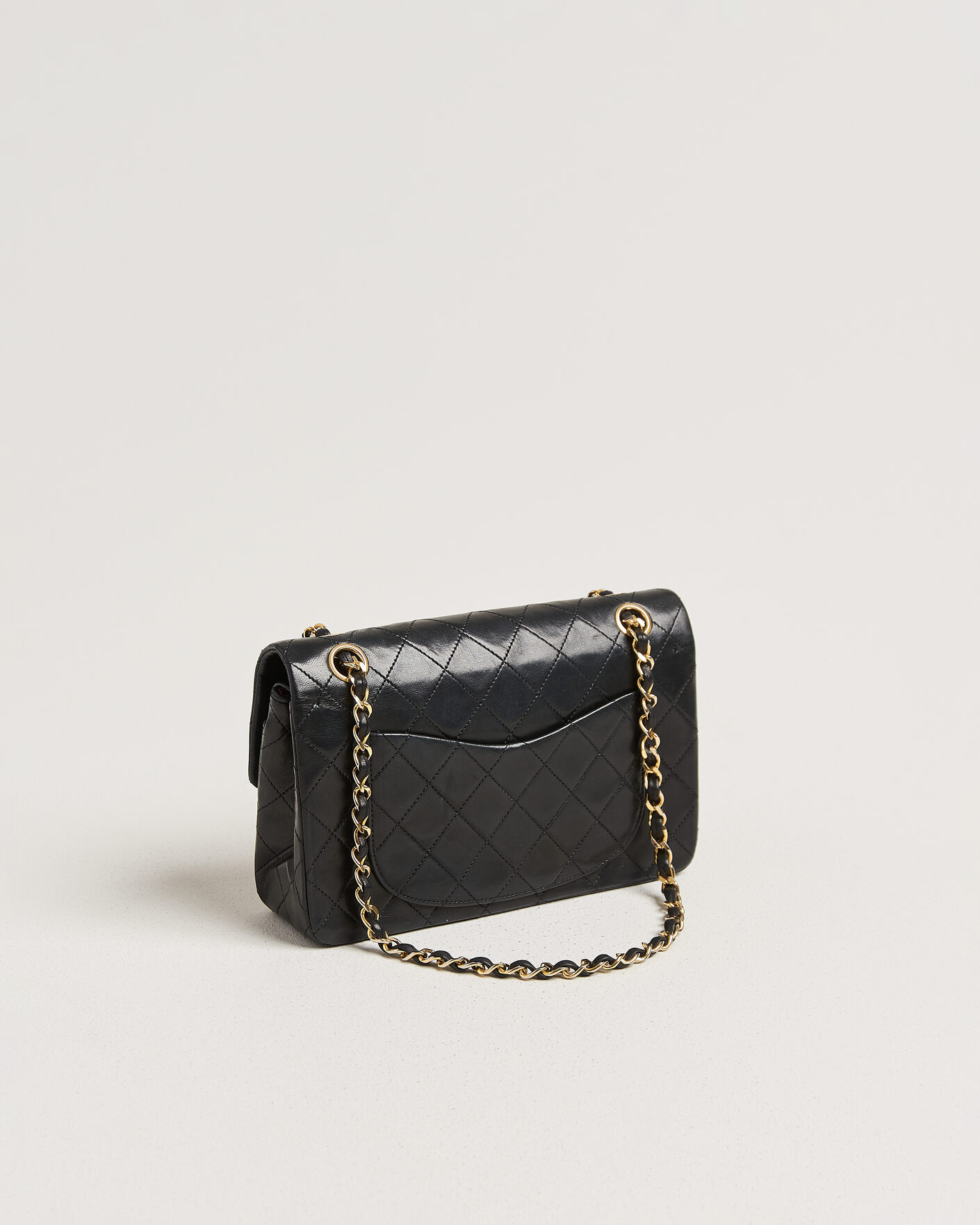 Mies | Pre-Owned & Vintage Bags | Chanel Pre-Owned | Classic Small Double Flap Bag Black