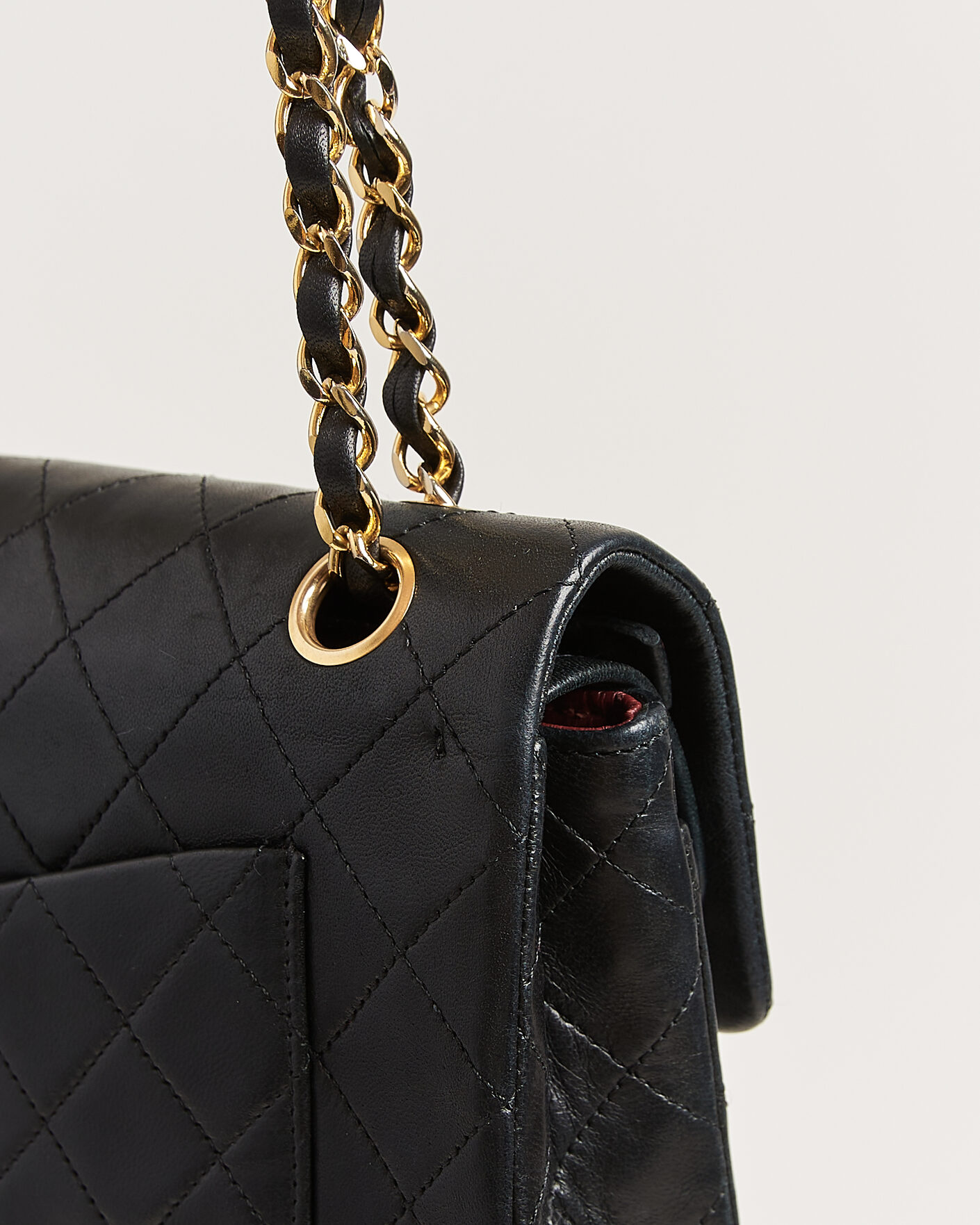 Mies | Pre-Owned & Vintage Bags | Chanel Pre-Owned | Classic Small Double Flap Bag Black