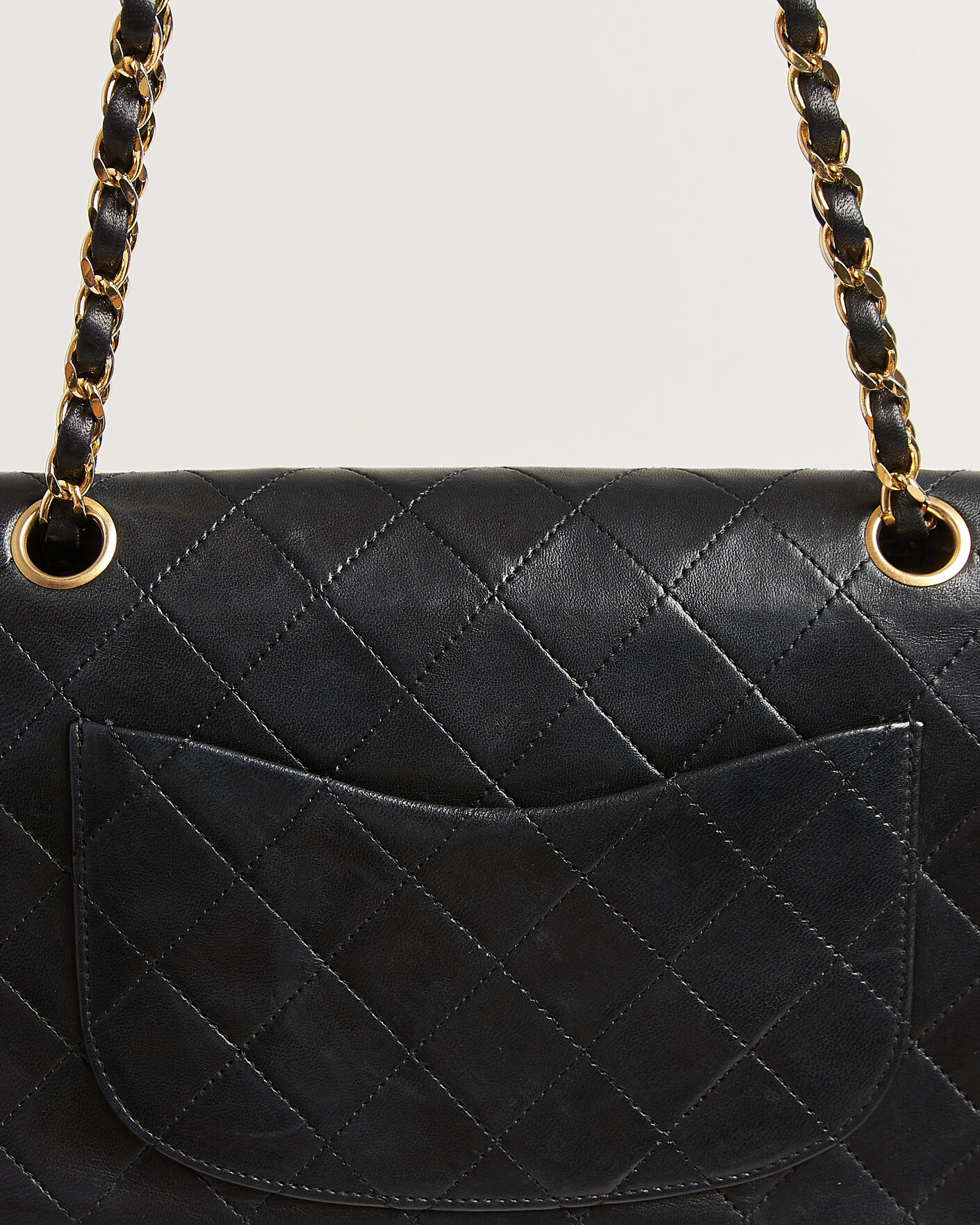 Mies | Pre-Owned & Vintage Bags | Chanel Pre-Owned | Classic Small Double Flap Bag Black