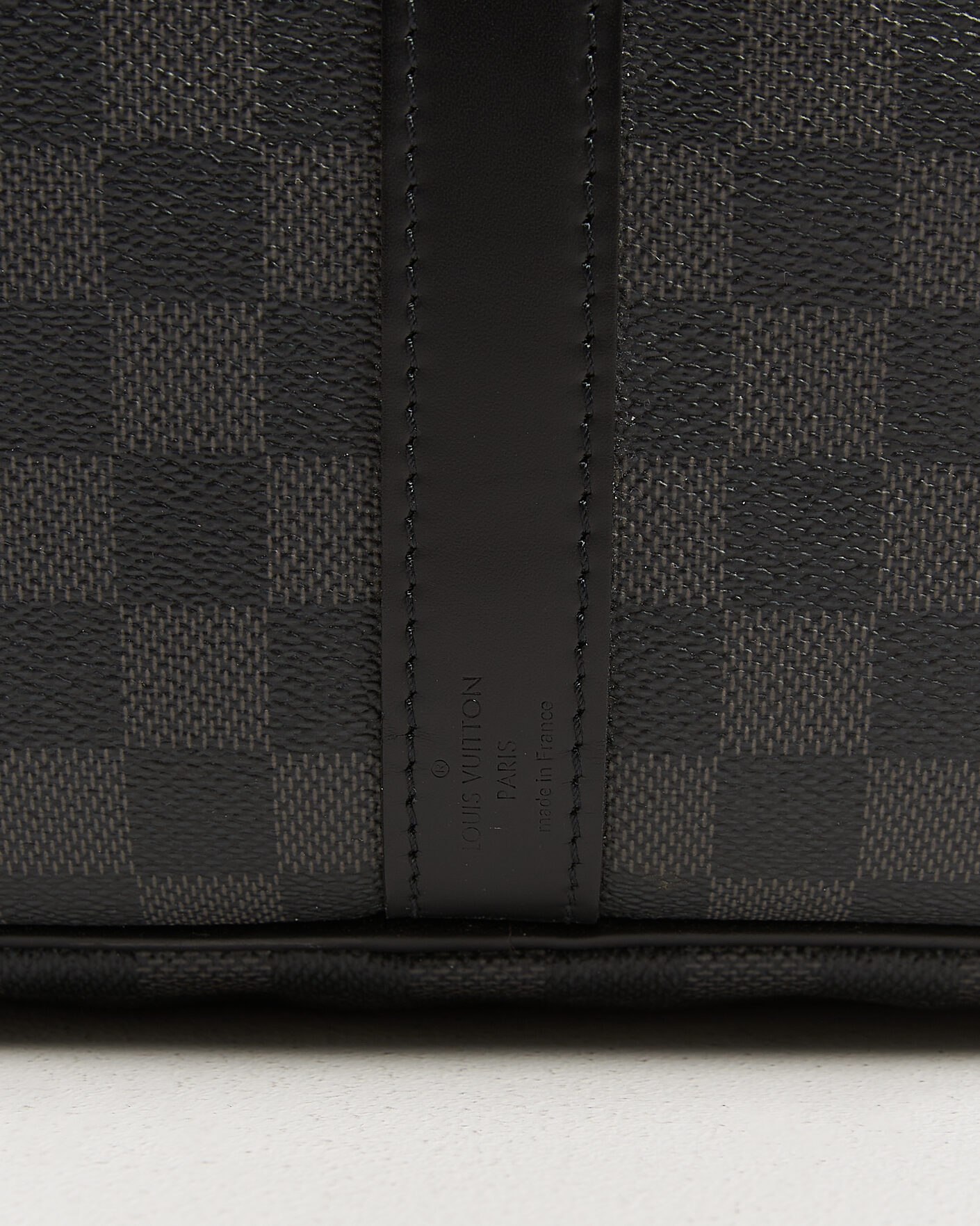 Mies | Pre-Owned & Vintage Bags | Louis Vuitton Pre-Owned | Keepall 55 Bandouliére Damier Graphite