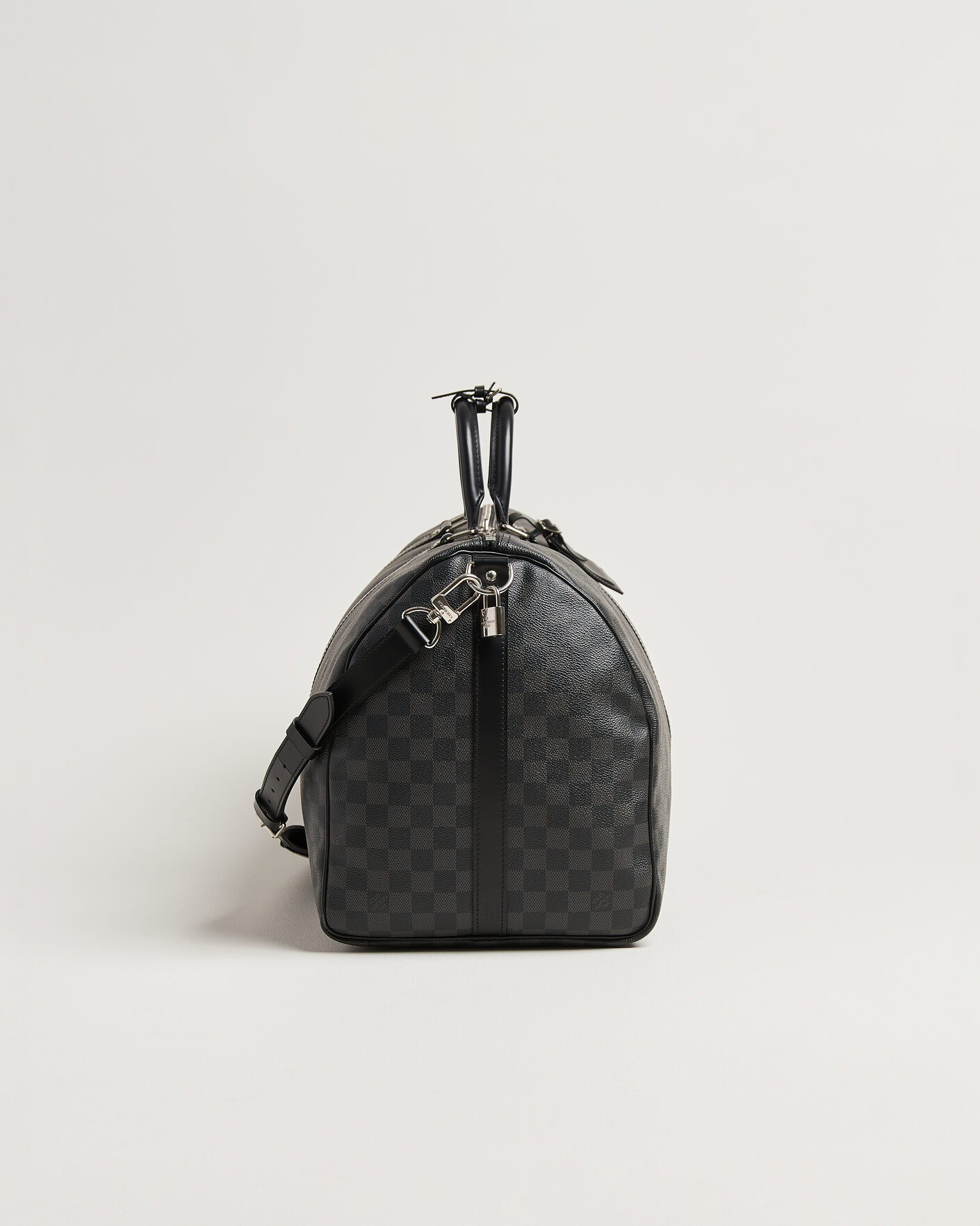 Mies | Pre-Owned & Vintage Bags | Louis Vuitton Pre-Owned | Keepall 55 Bandouliére Damier Graphite