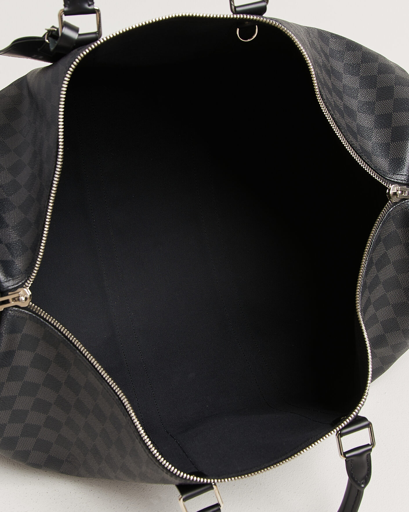 Mies | Pre-Owned & Vintage Bags | Louis Vuitton Pre-Owned | Keepall 55 Bandouliére Damier Graphite