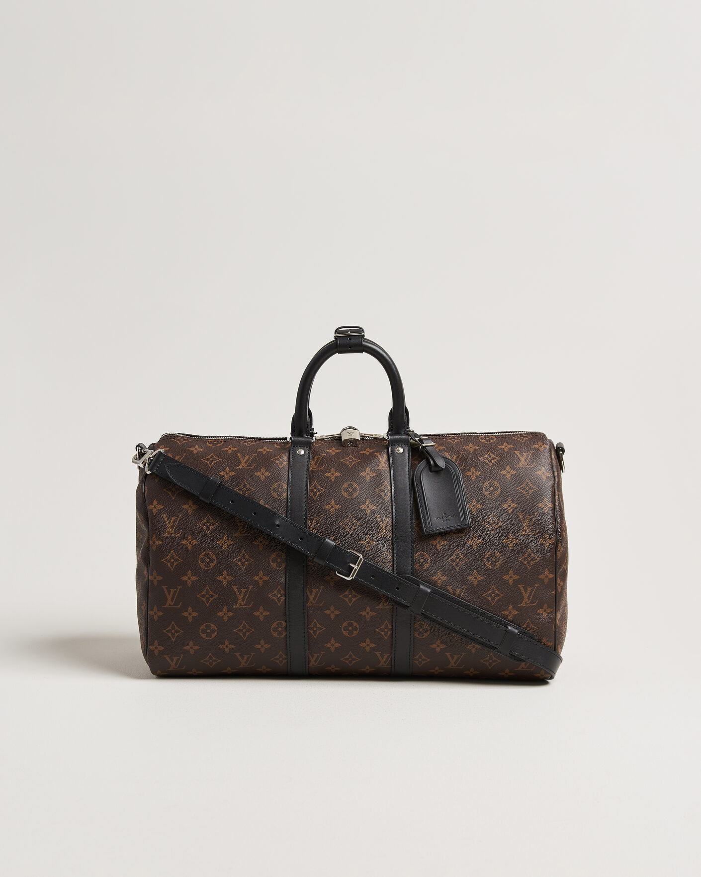 Mies | Pre-Owned & Vintage Bags | Louis Vuitton Pre-Owned | Keepall 45 Bandouliére Monogram Macassar