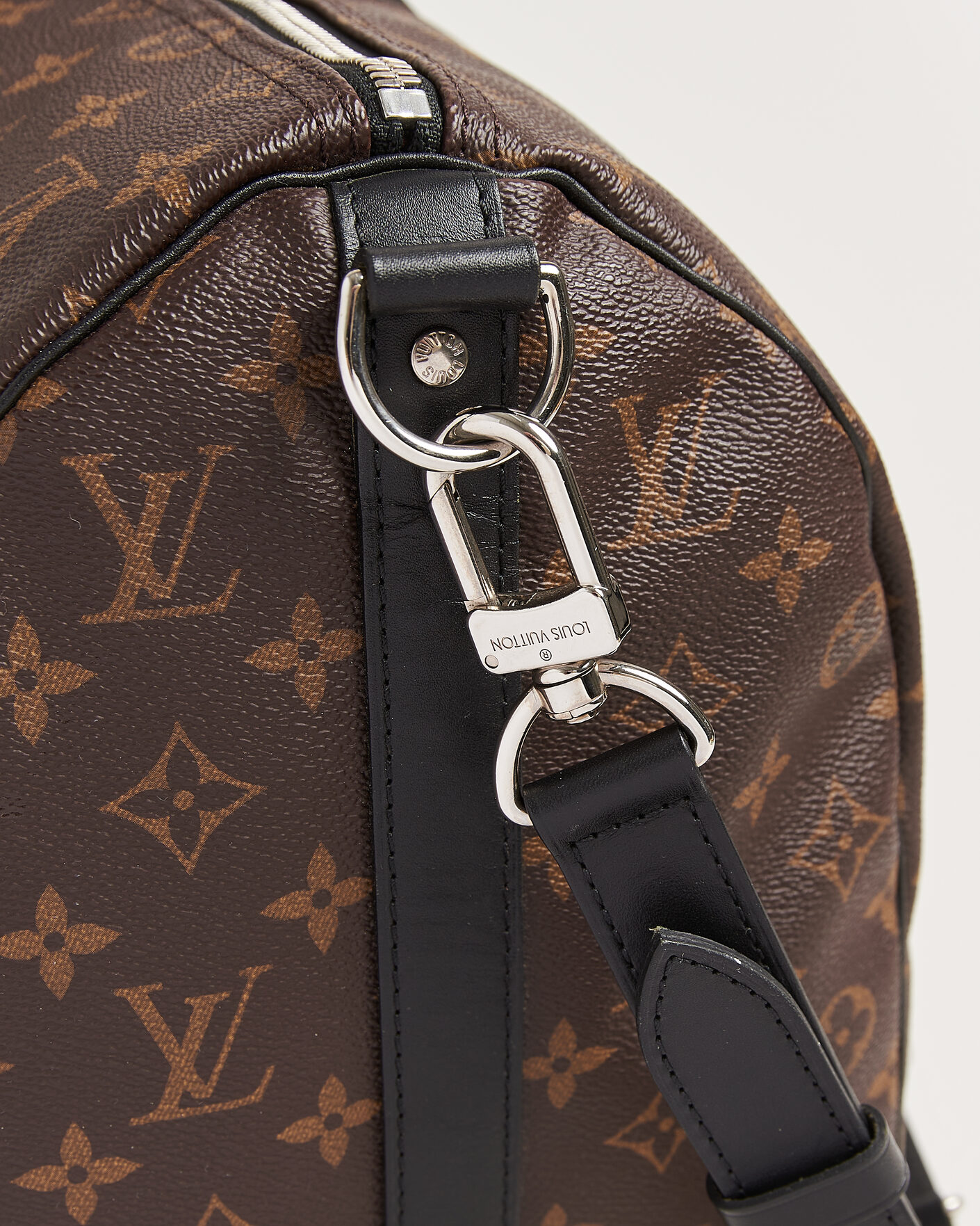 Mies | Pre-Owned & Vintage Bags | Louis Vuitton Pre-Owned | Keepall 45 Bandouliére Monogram Macassar