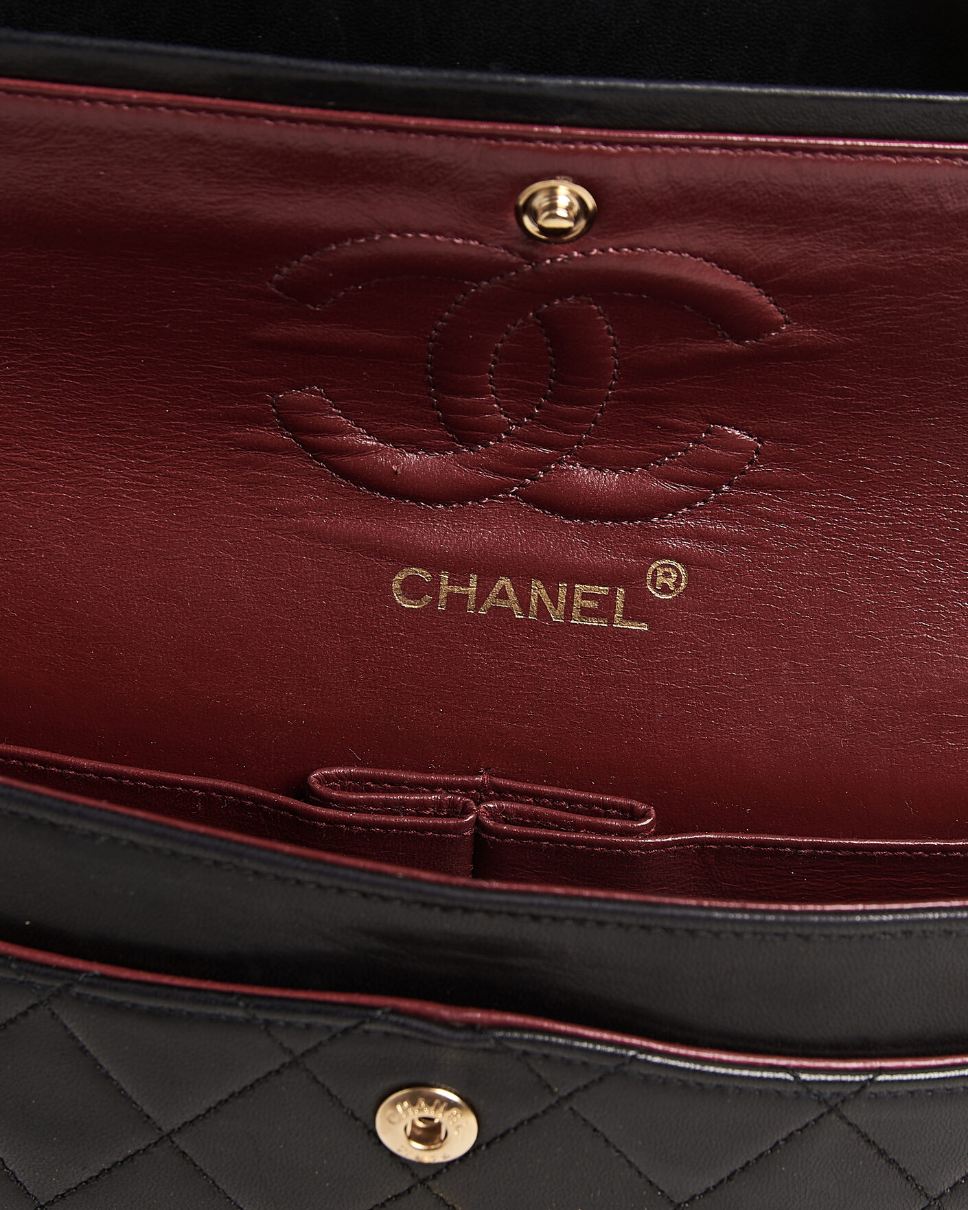 Mies | Pre-Owned & Vintage Bags | Chanel Pre-Owned | Classic Small Double Flap Bag Black