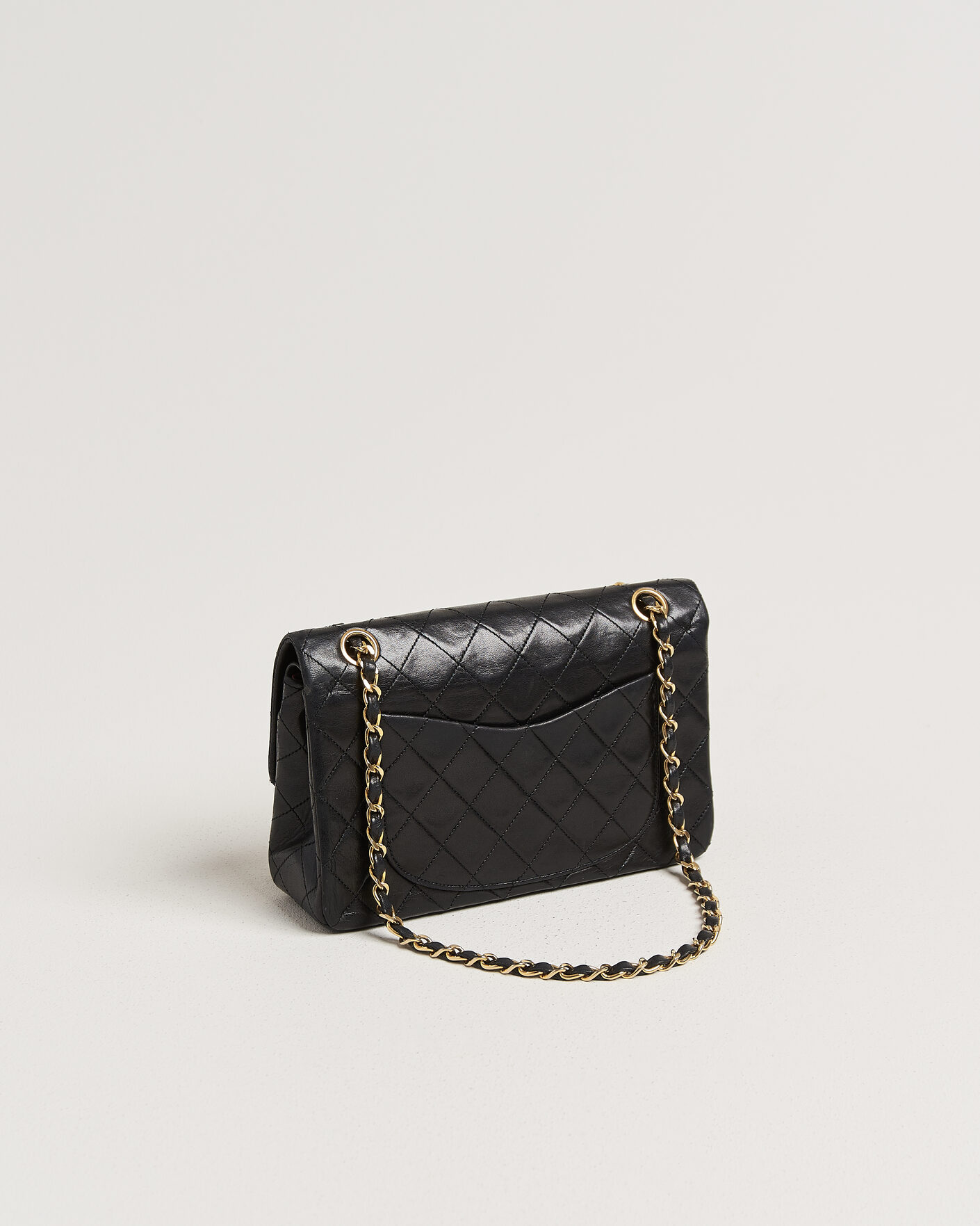 Mies | Pre-Owned & Vintage Bags | Chanel Pre-Owned | Classic Small Double Flap Bag Black