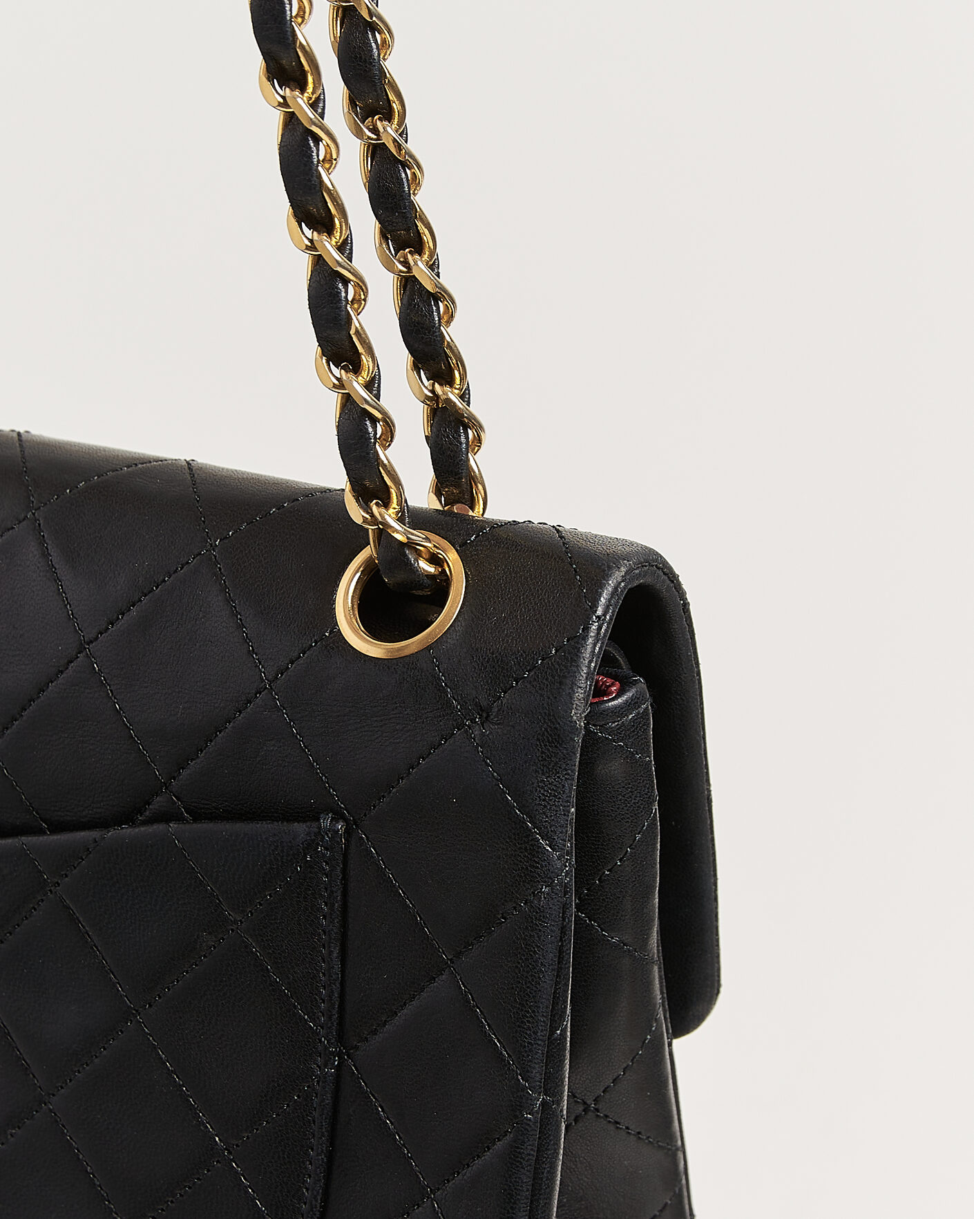 Mies | Pre-Owned & Vintage Bags | Chanel Pre-Owned | Classic Small Double Flap Bag Black