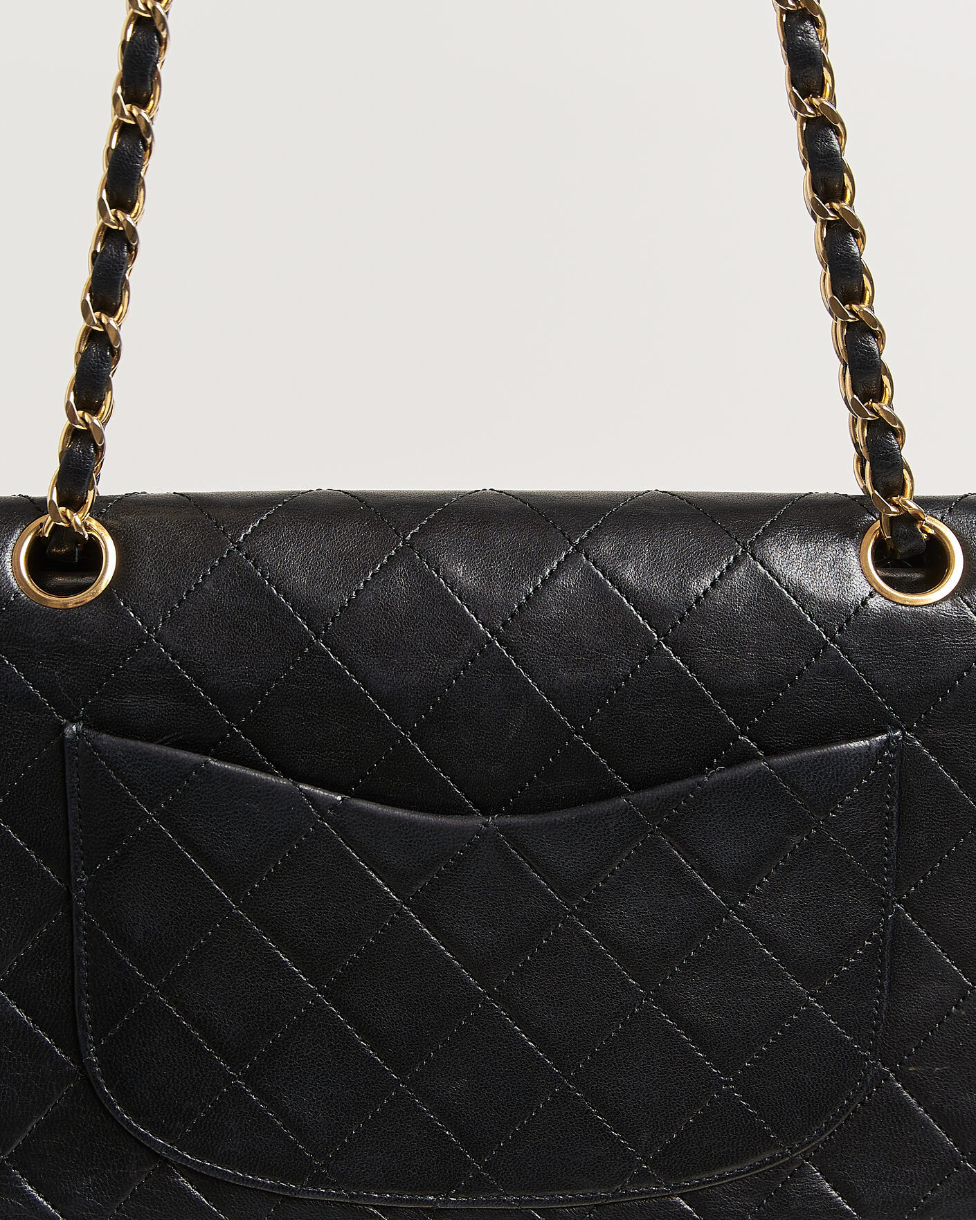 Mies | Pre-Owned & Vintage Bags | Chanel Pre-Owned | Classic Small Double Flap Bag Black