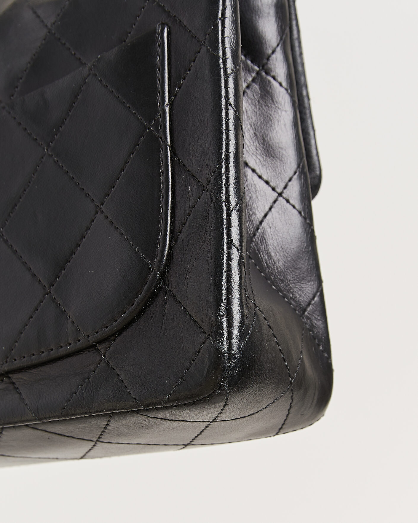 Mies | Chanel Pre-Owned Classic Mini Single Flap Square Bag Black | Chanel Pre-Owned | Classic Mini Single Flap Square Bag Black
