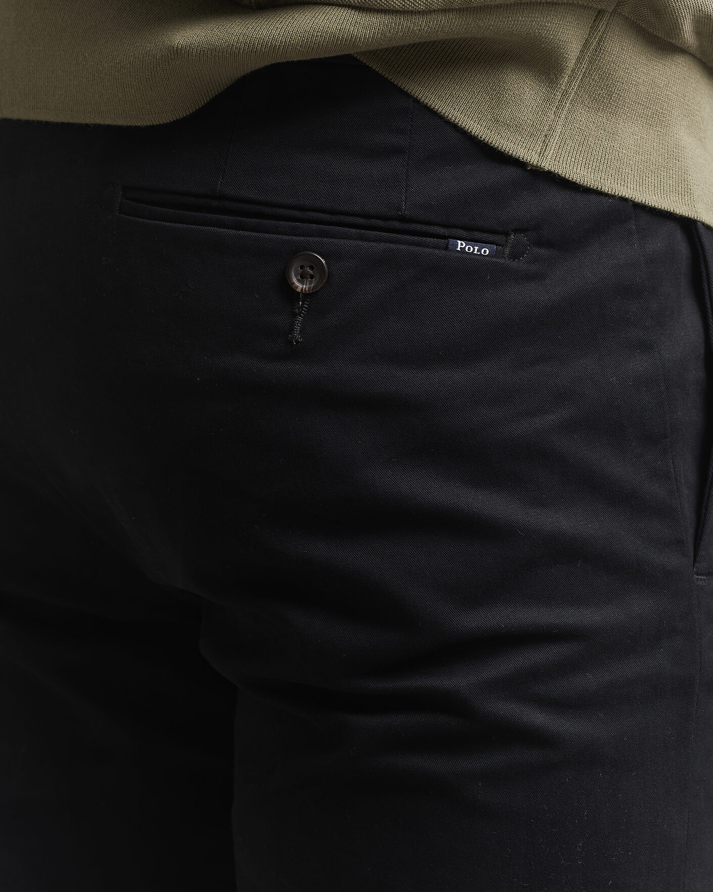 Mies | Housut | Polo Ralph Lauren | Greenwich Slim Fit Stretch Chinos Black