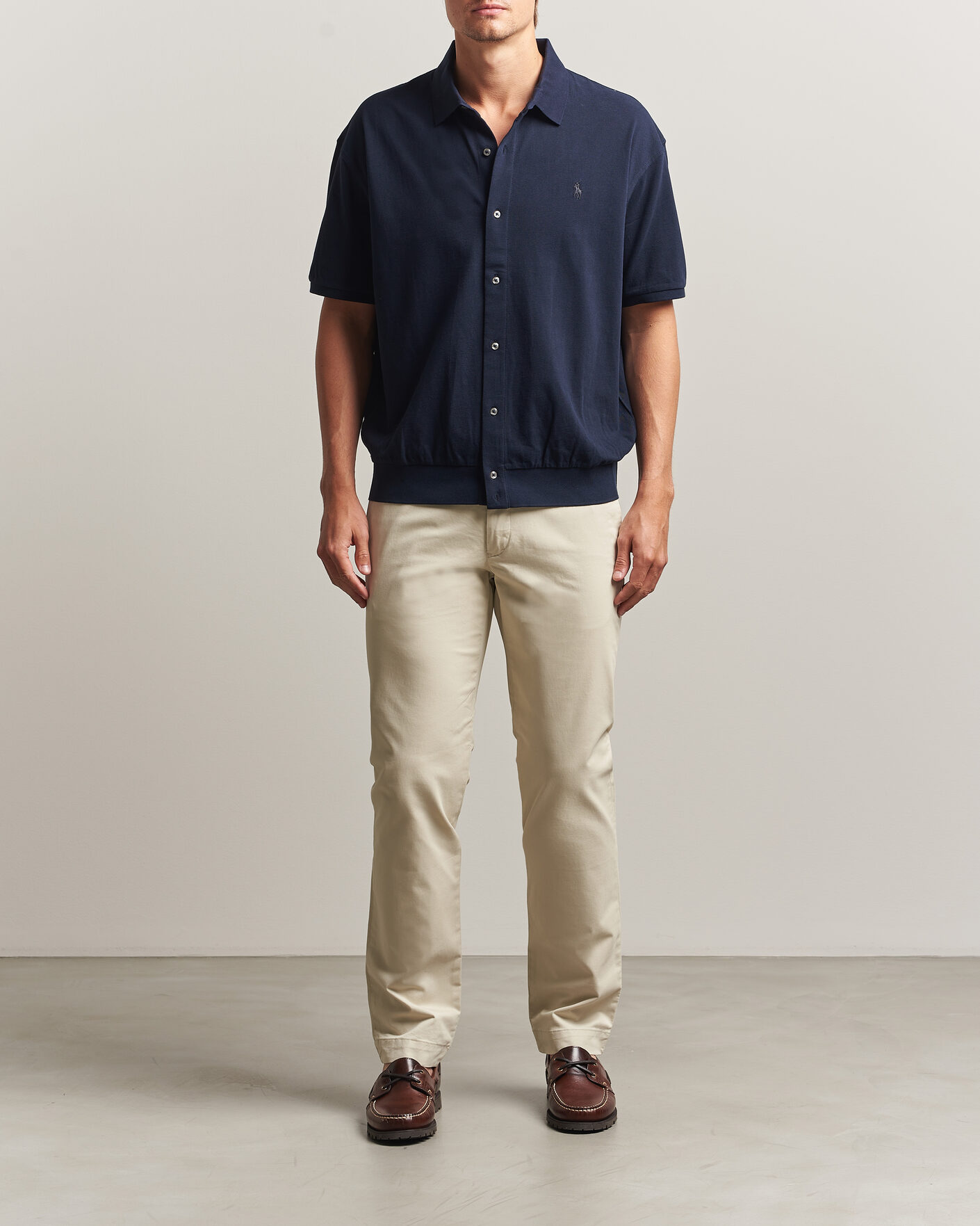 Mies | Housut | Polo Ralph Lauren | Greenwich Slim Fit Stretch Chinos Basic Sand