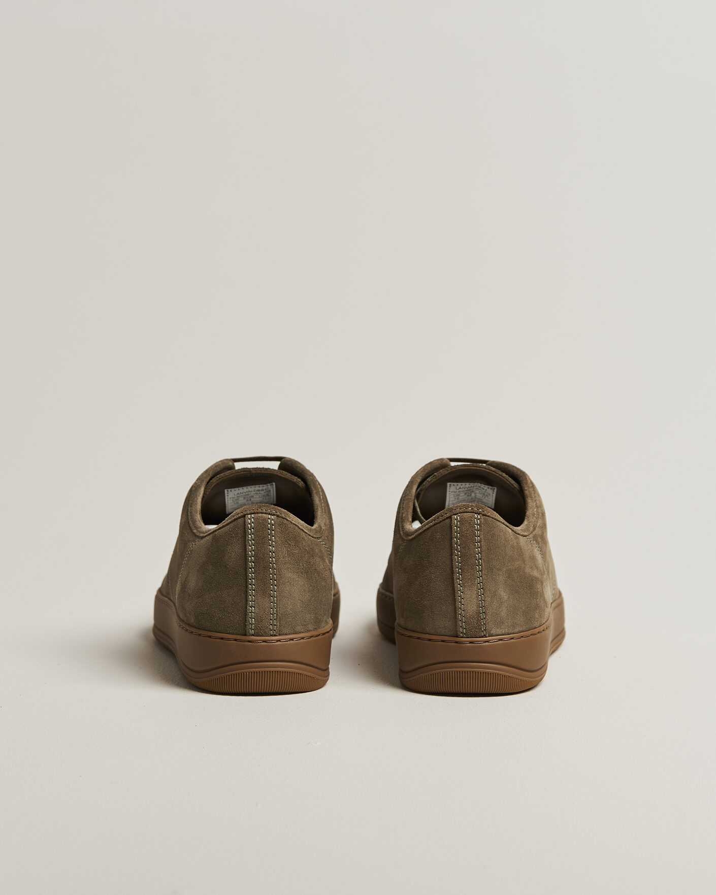 Mies | Tennarit | Lanvin | DBB1 Patent Cap Toe Sneakers Khaki