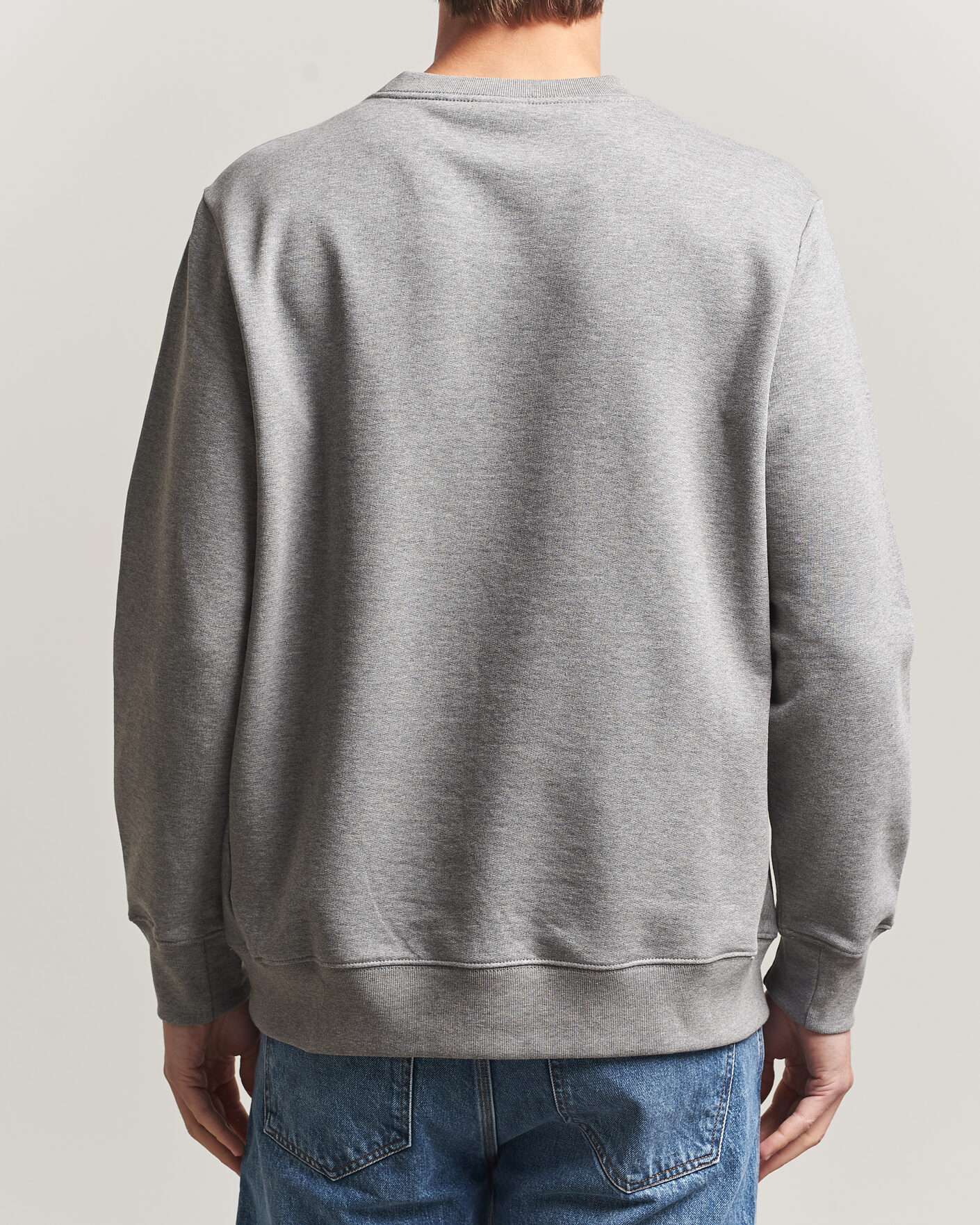 Mies | Puserot | PS Paul Smith | Zebra Organic Cotton Sweatshirt Grey Melange
