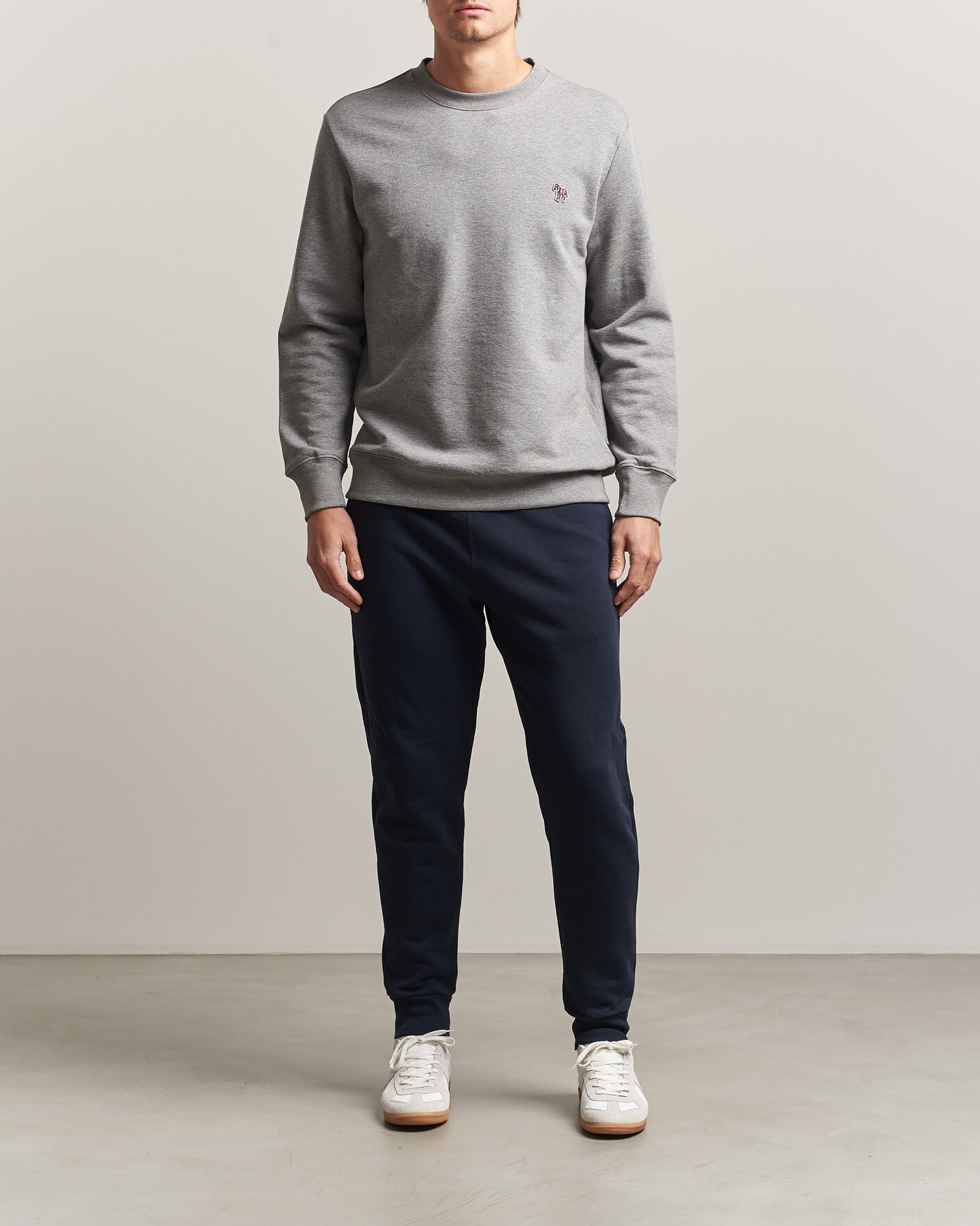 Mies | Housut | PS Paul Smith | Zebra Organic Cotton Sweatpants Navy