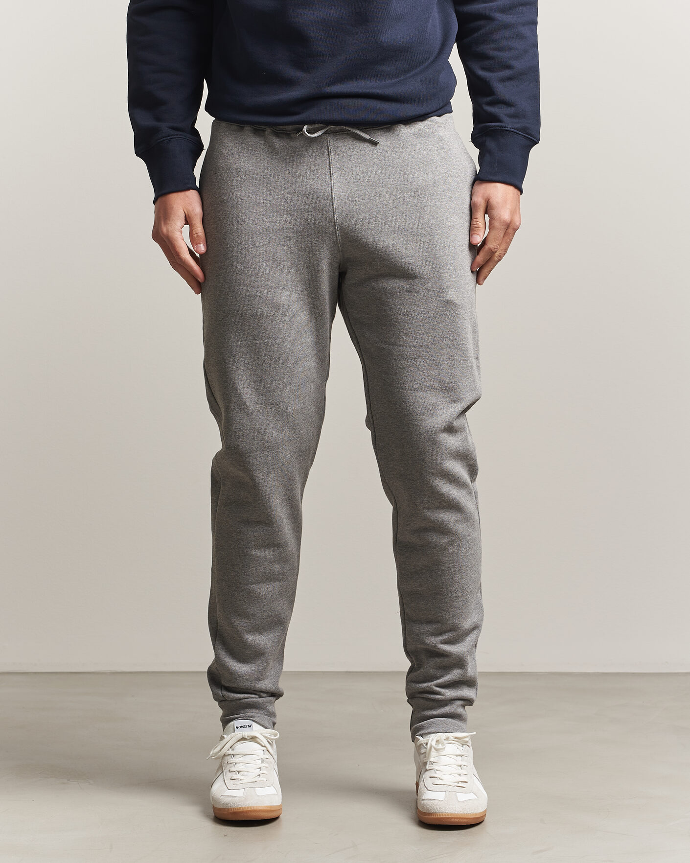 Mies | Housut | PS Paul Smith | Zebra Organic Cotton Sweatpants Grey Melange