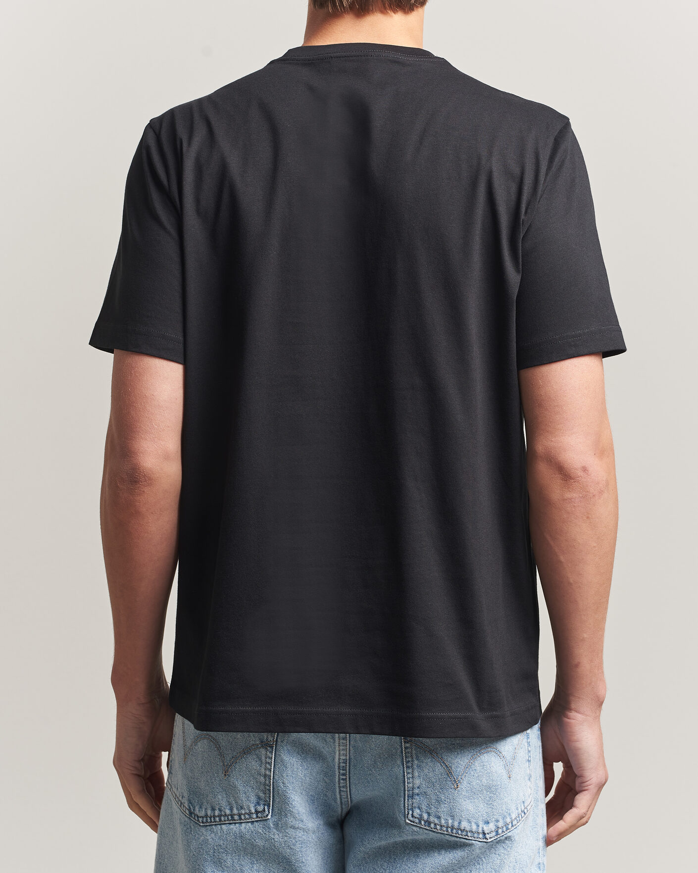 Mies | T-paidat | PS Paul Smith | In A Row Crew Neck T-Shirt Black