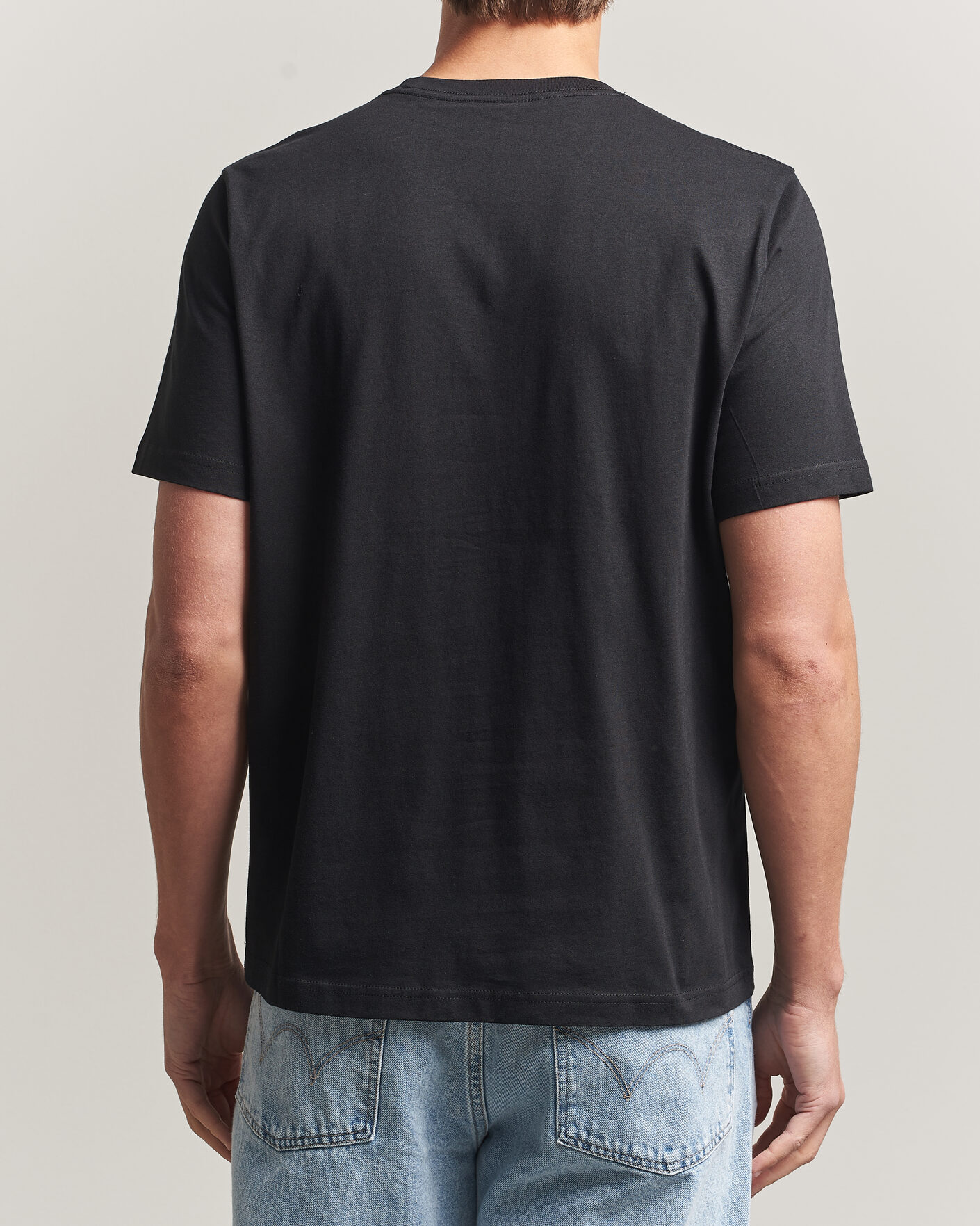 Mies | T-paidat | PS Paul Smith | Slides Crew Neck T-Shirt Black