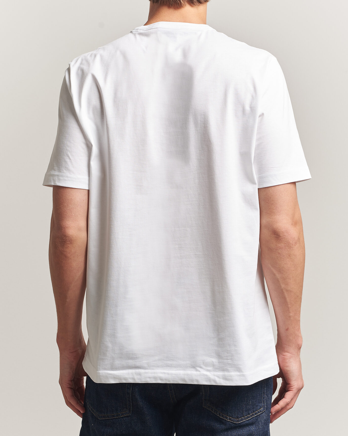 Mies | T-paidat | PS Paul Smith | Flower Crew Neck T-Shirt White