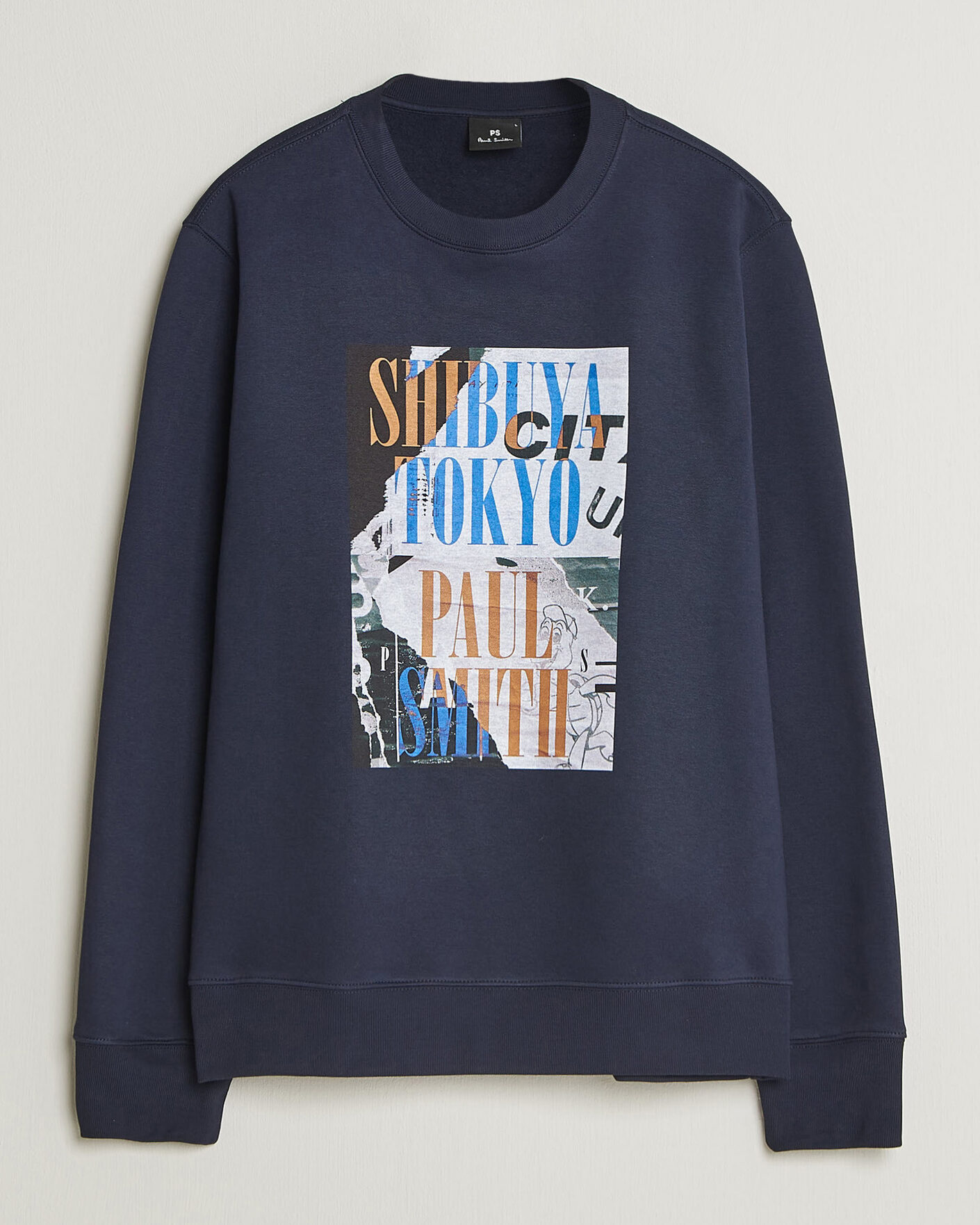 Mies | Puserot | PS Paul Smith | Shibuya Tokyo Crew Neck Sweatshirt Navy