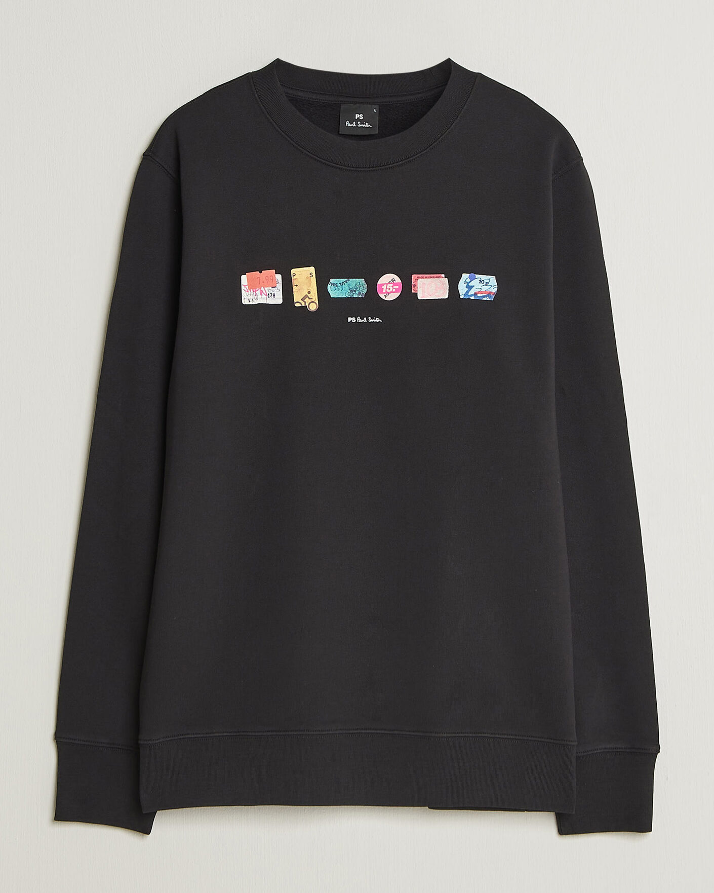 Mies | Puserot | PS Paul Smith | In A Row Crew Neck Sweatshirt Black