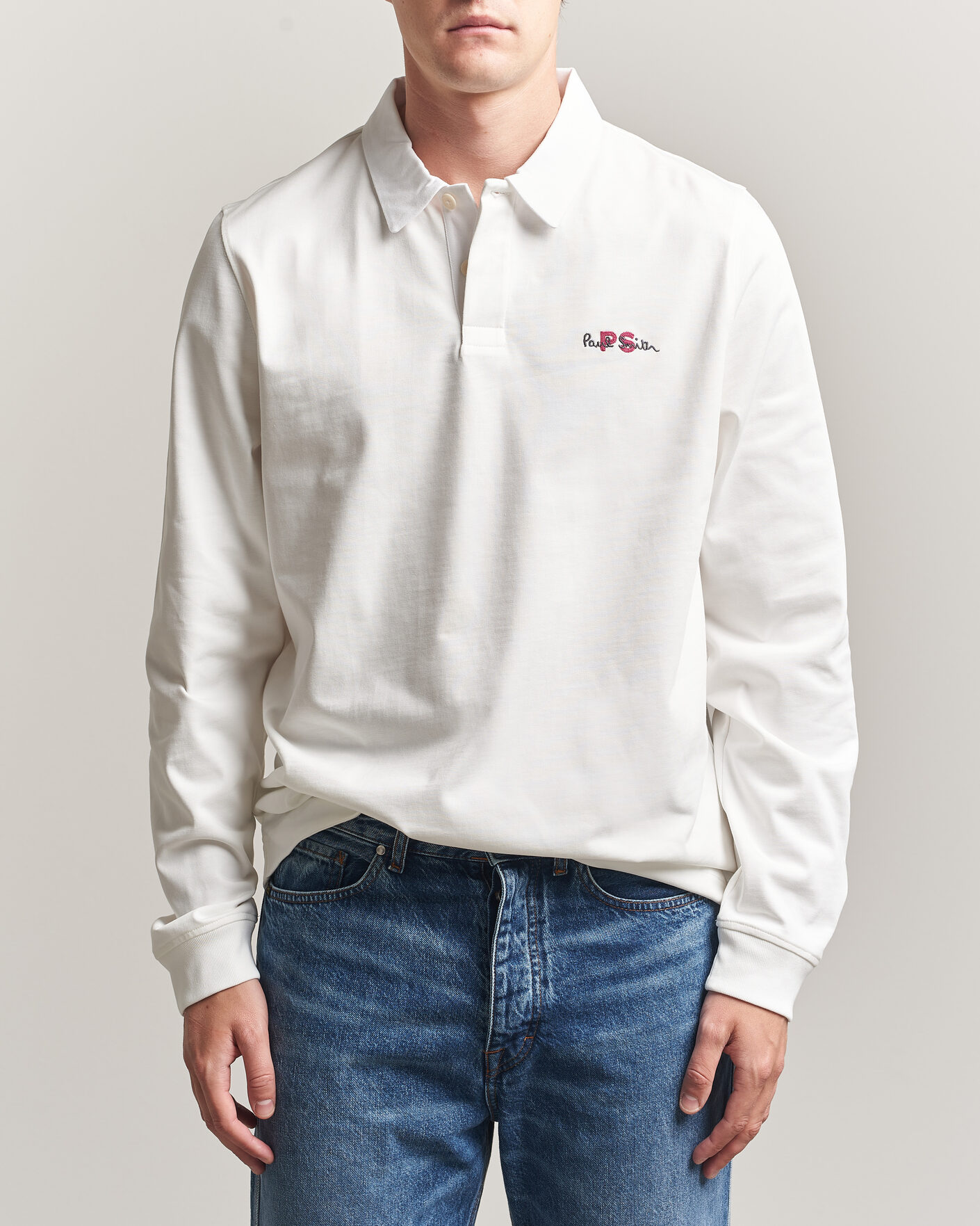 Mies | Puserot | PS Paul Smith | Organic Cotton Rugger Off White