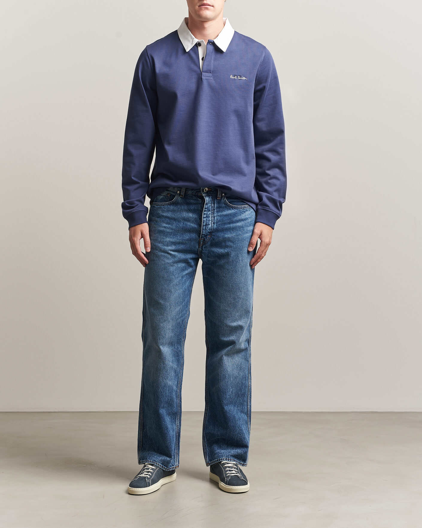 Mies | Puserot | PS Paul Smith | Organic Cotton Rugger Blue
