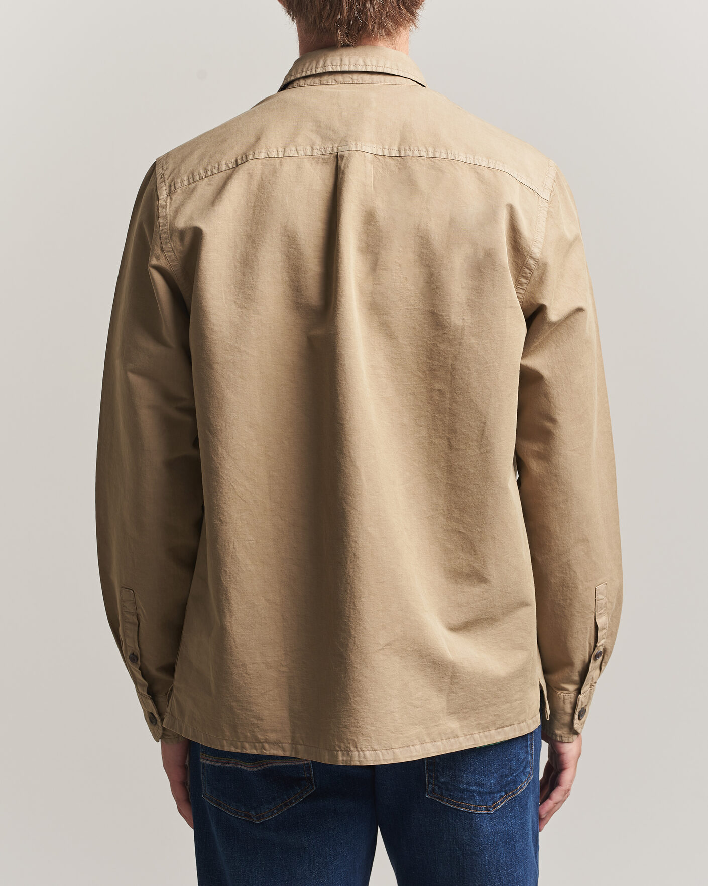 Mies | Kauluspaidat | PS Paul Smith | Casual Fit Cotton Overshirt Beige
