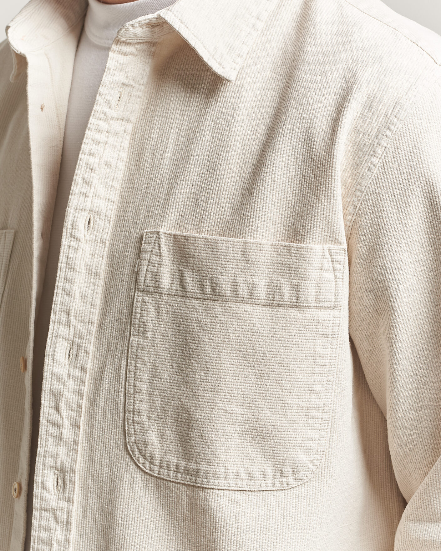 Mies | Kauluspaidat | PS Paul Smith | Casual Fit Cotton Overshirt Off White