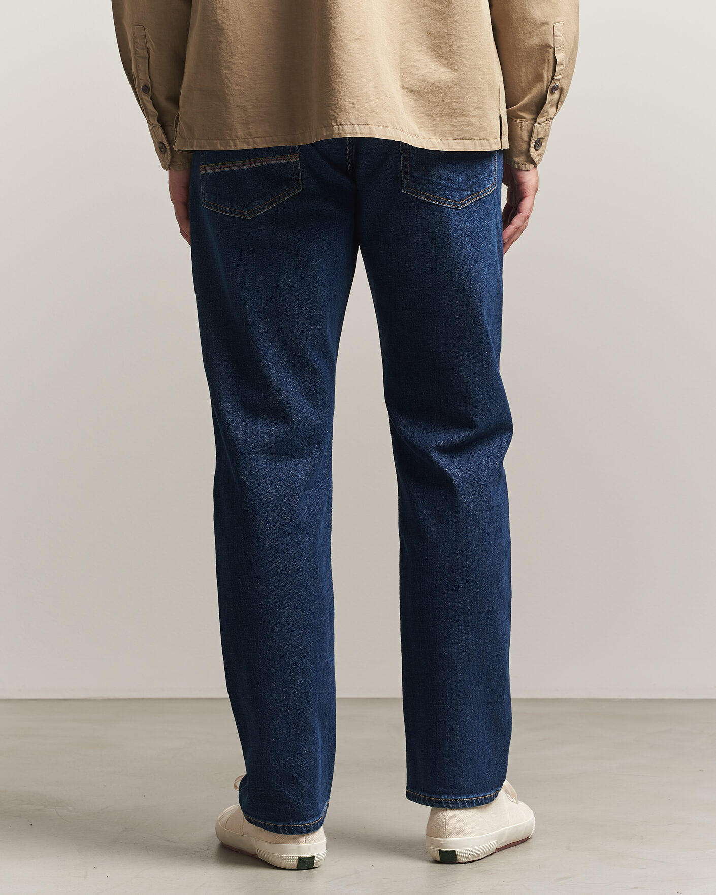 Mies | Farkut | PS Paul Smith | Relaxed Tapered Fit Jeans Dark Blue