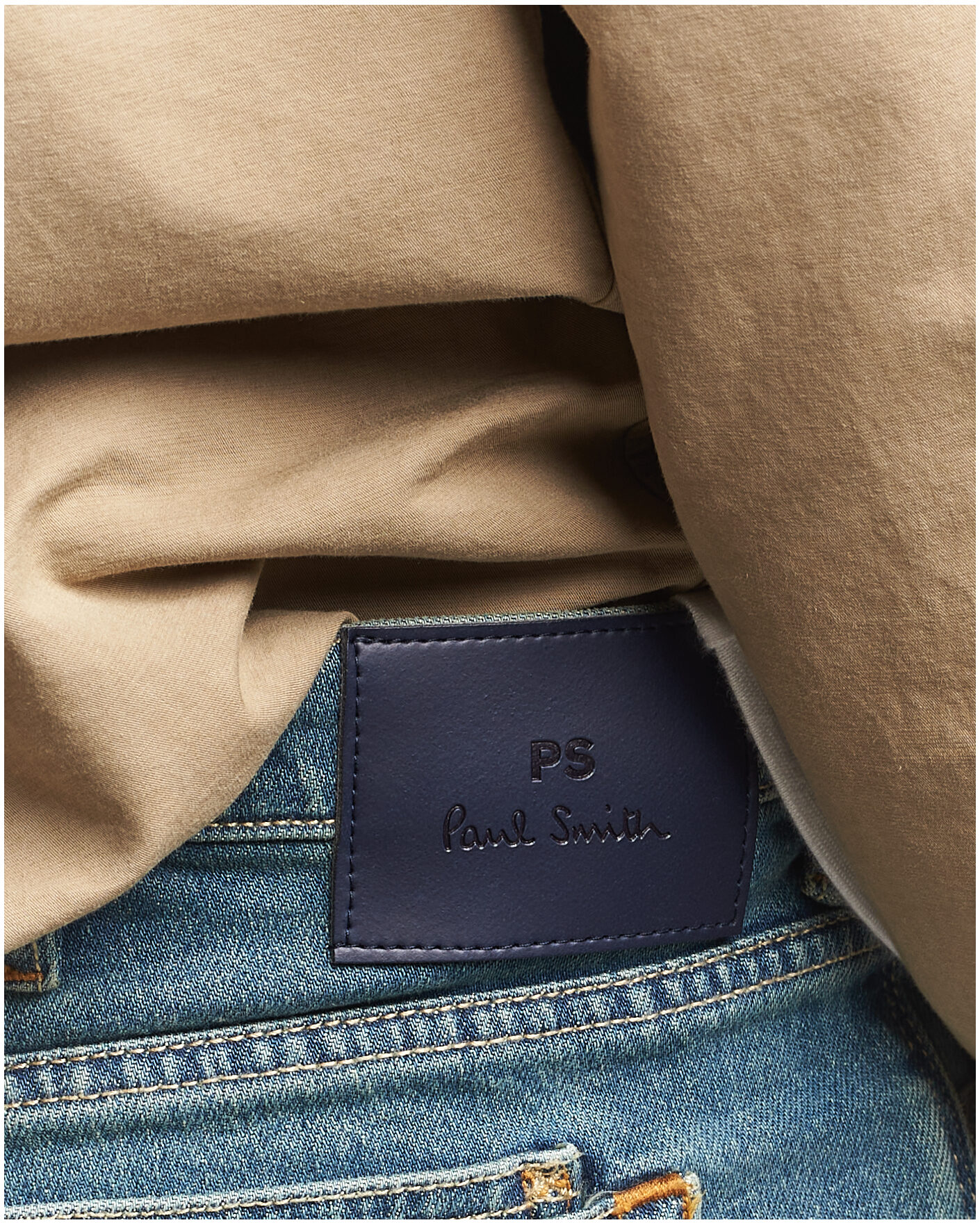 Mies | Farkut | PS Paul Smith | Relaxed Tapered Fit Jeans Vintage Blue